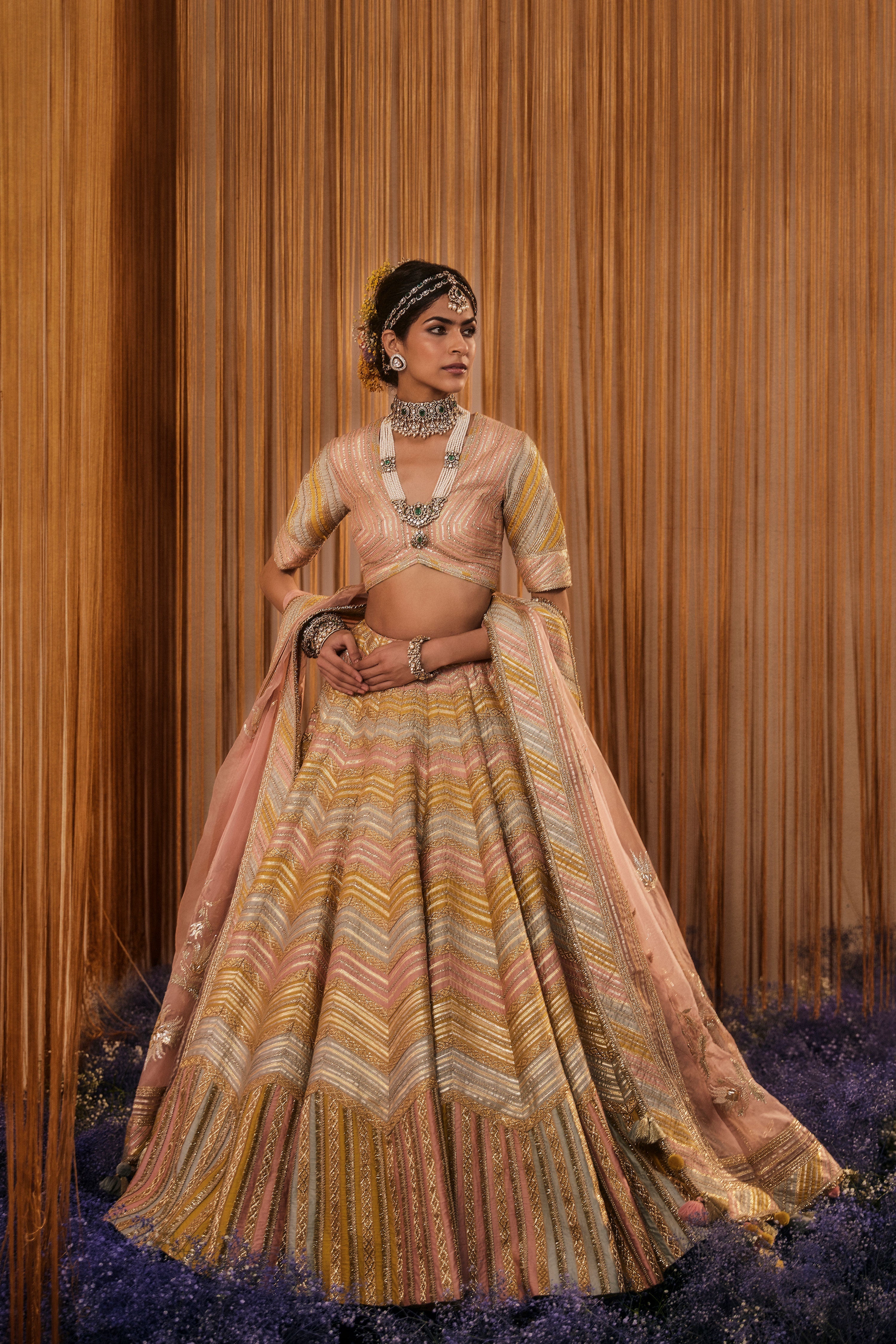 Sitara Lehenga With Blouse And Dupatta