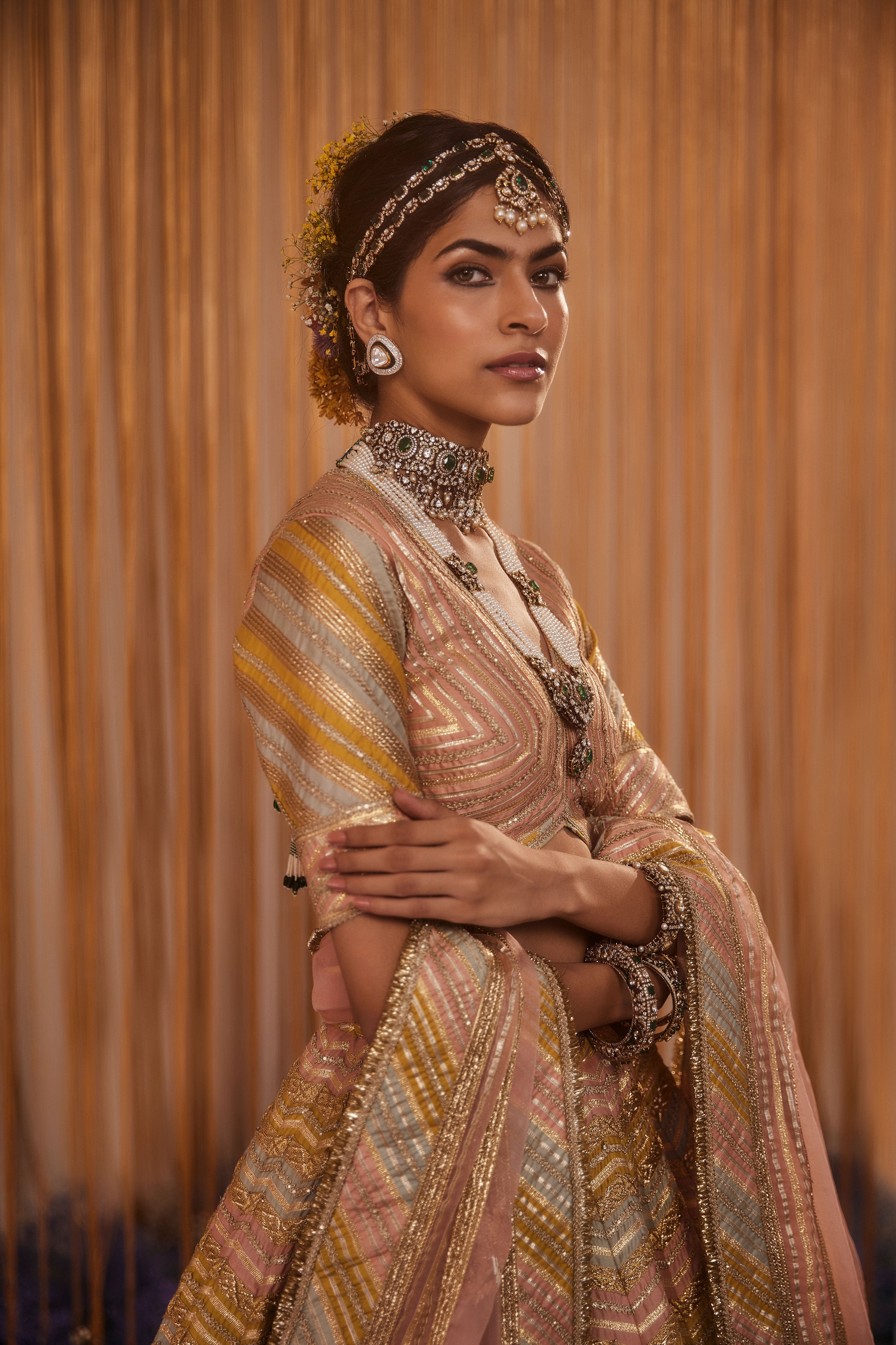 Sitara Lehenga With Blouse And Dupatta