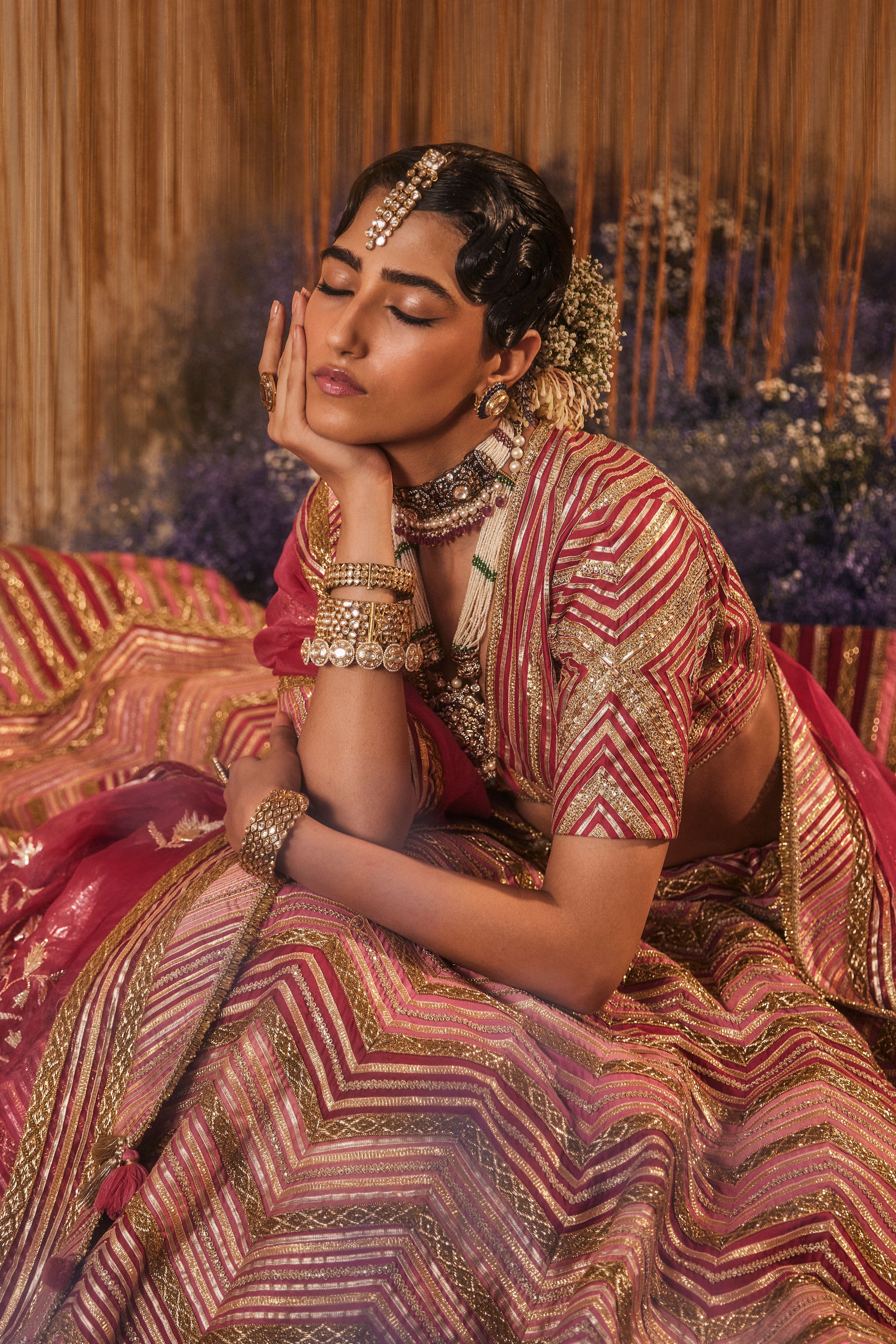 Sitara Lehenga With Blouse And Dupatta