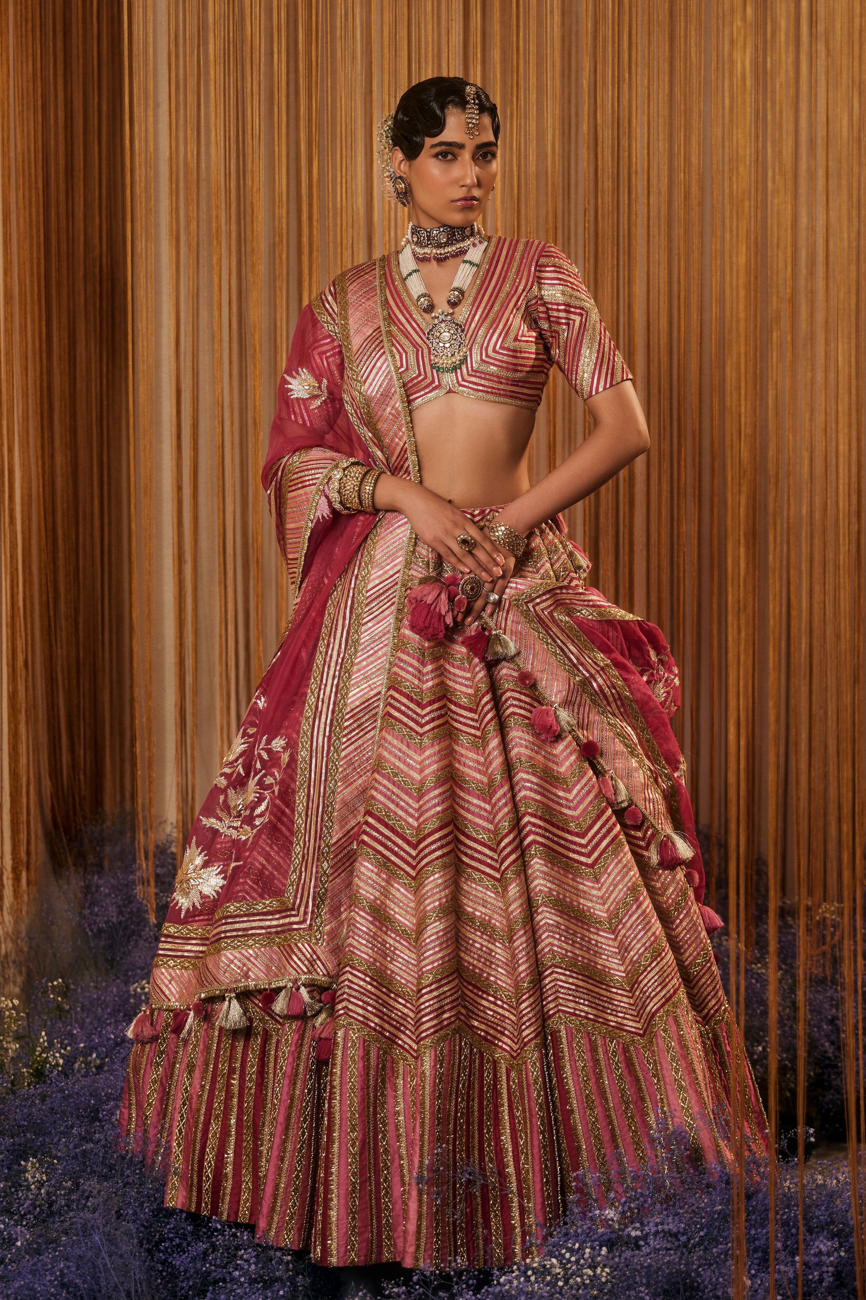 Sitara Lehenga With Blouse And Dupatta