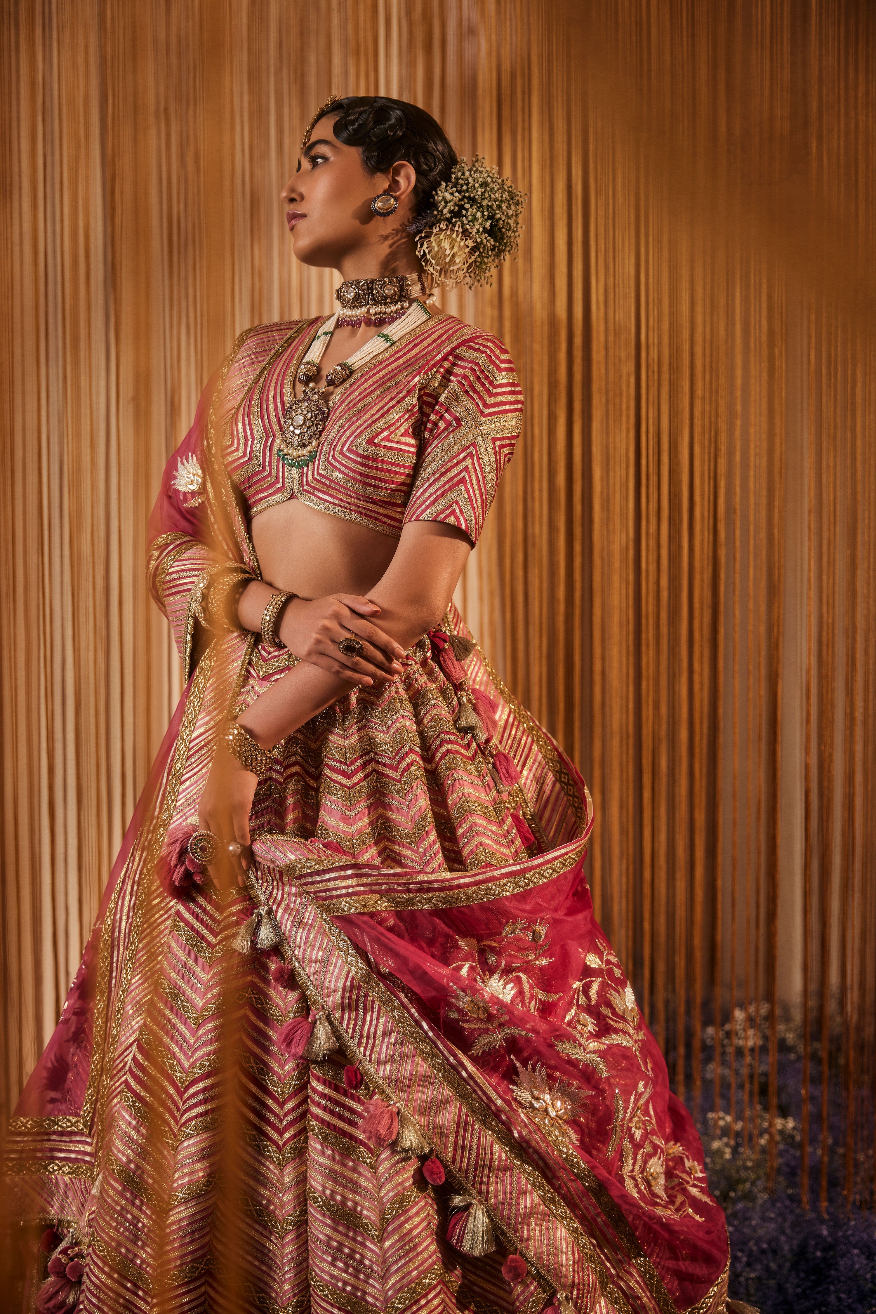 Sitara Lehenga With Blouse And Dupatta