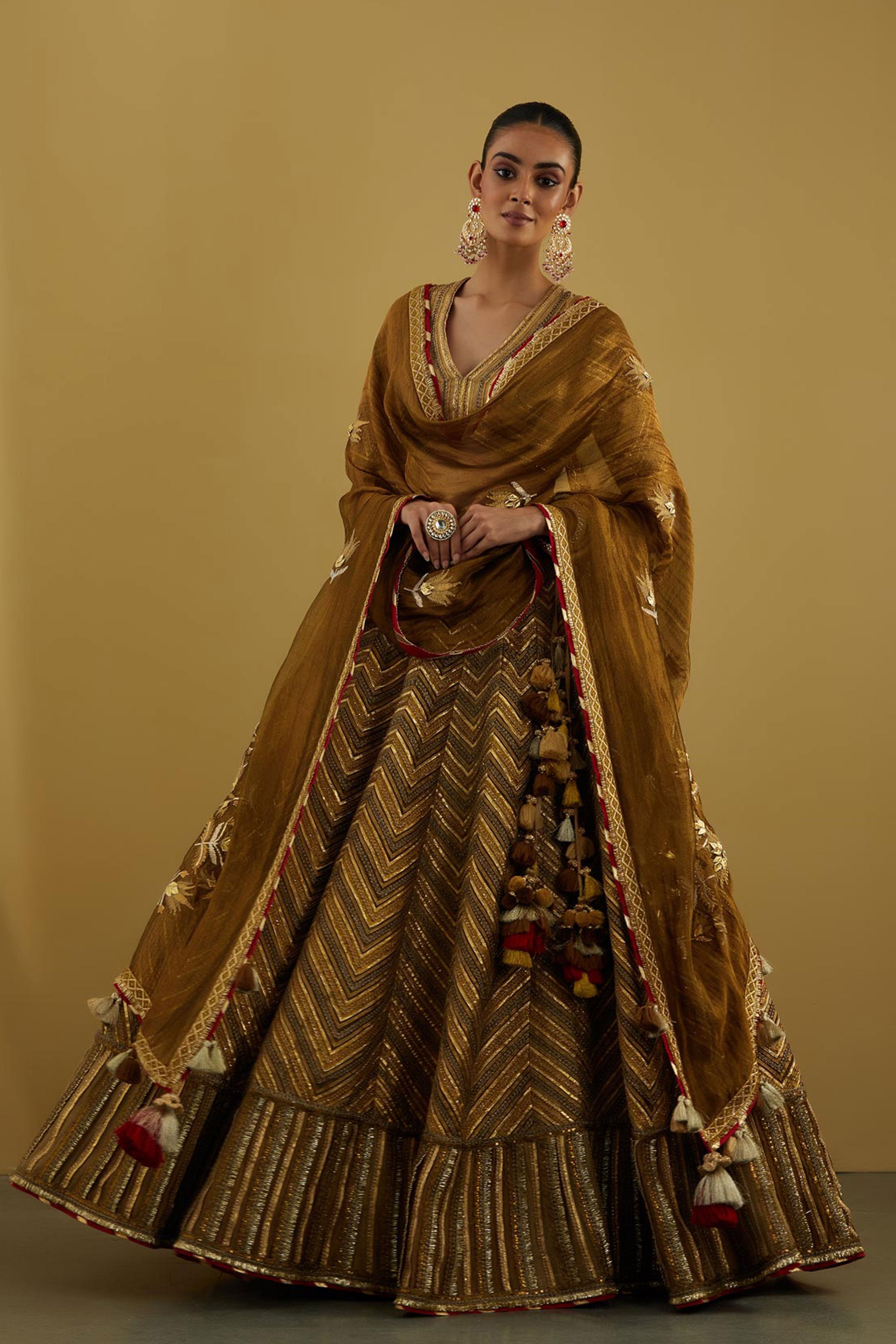 Sitara Lehenga With Blouse And Dupatta
