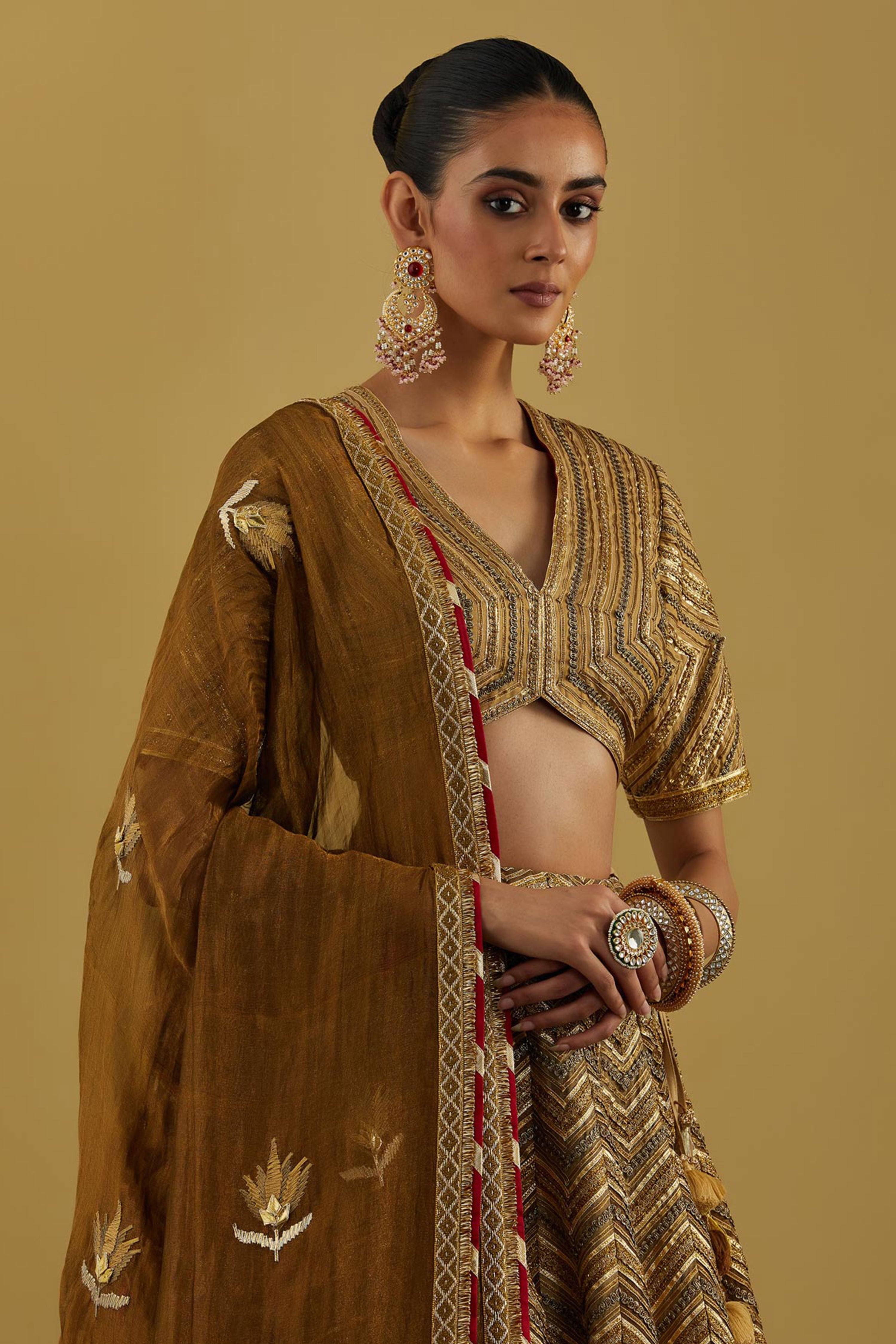 Sitara Lehenga With Blouse And Dupatta