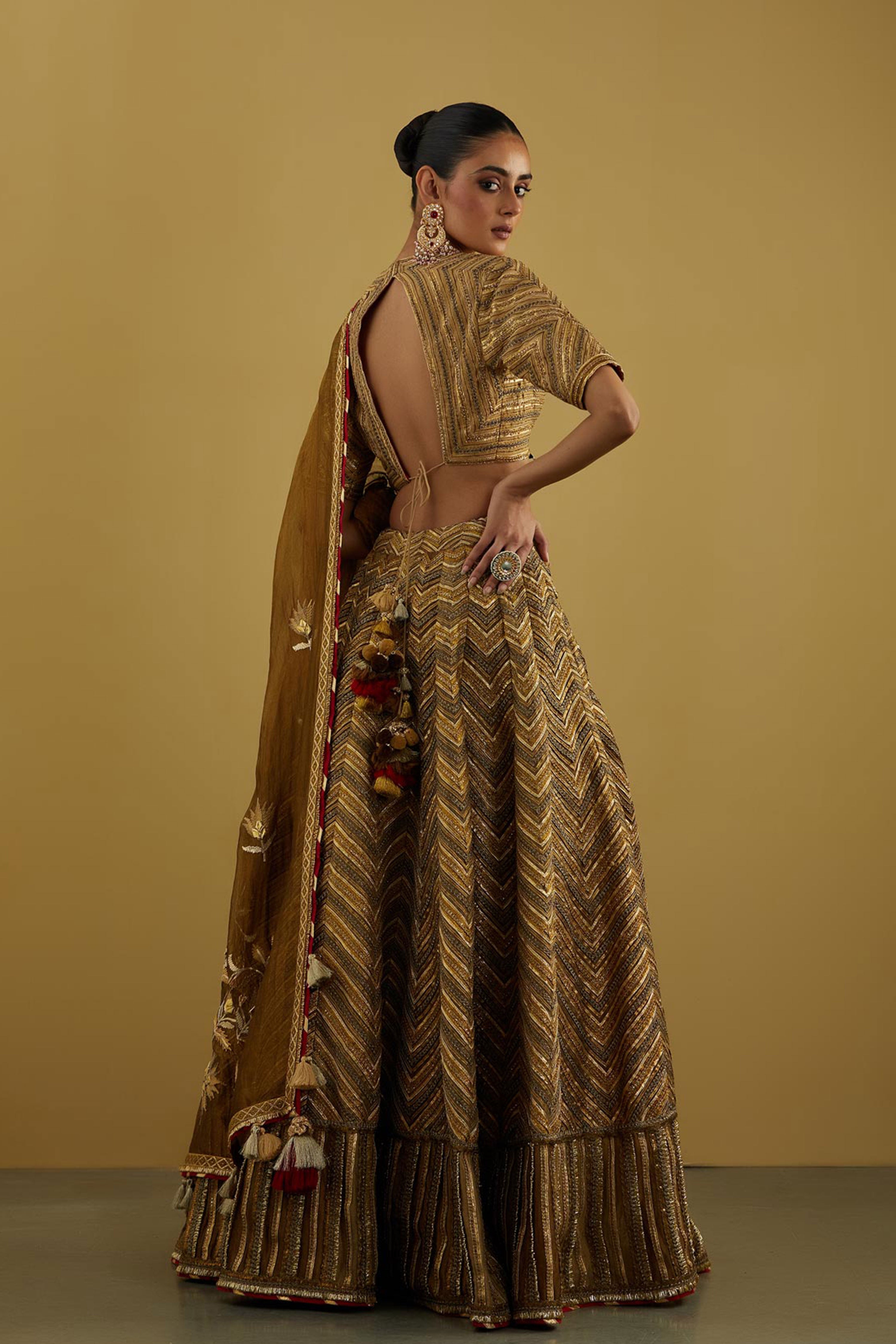 Sitara Lehenga With Blouse And Dupatta