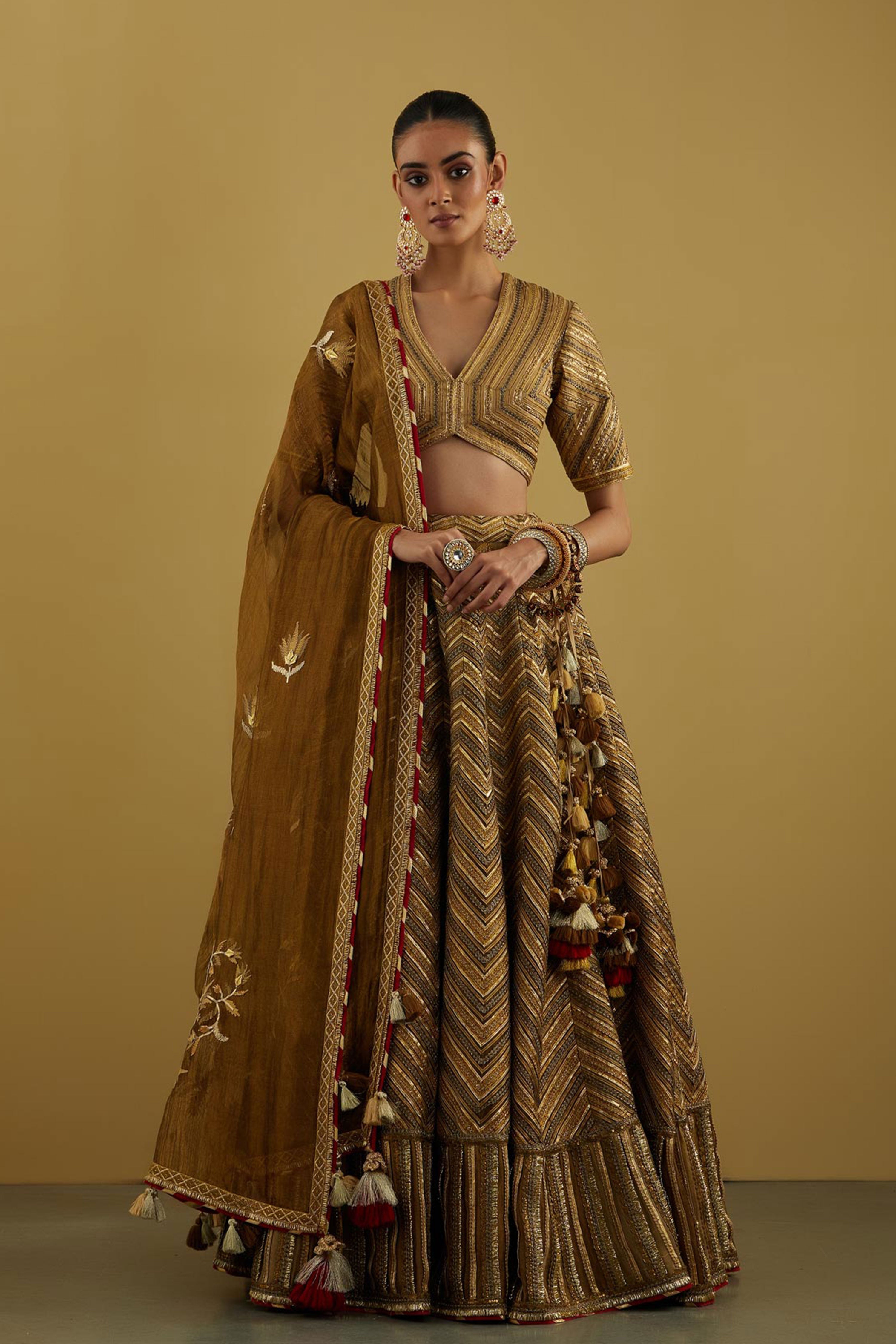 Sitara Lehenga With Blouse And Dupatta