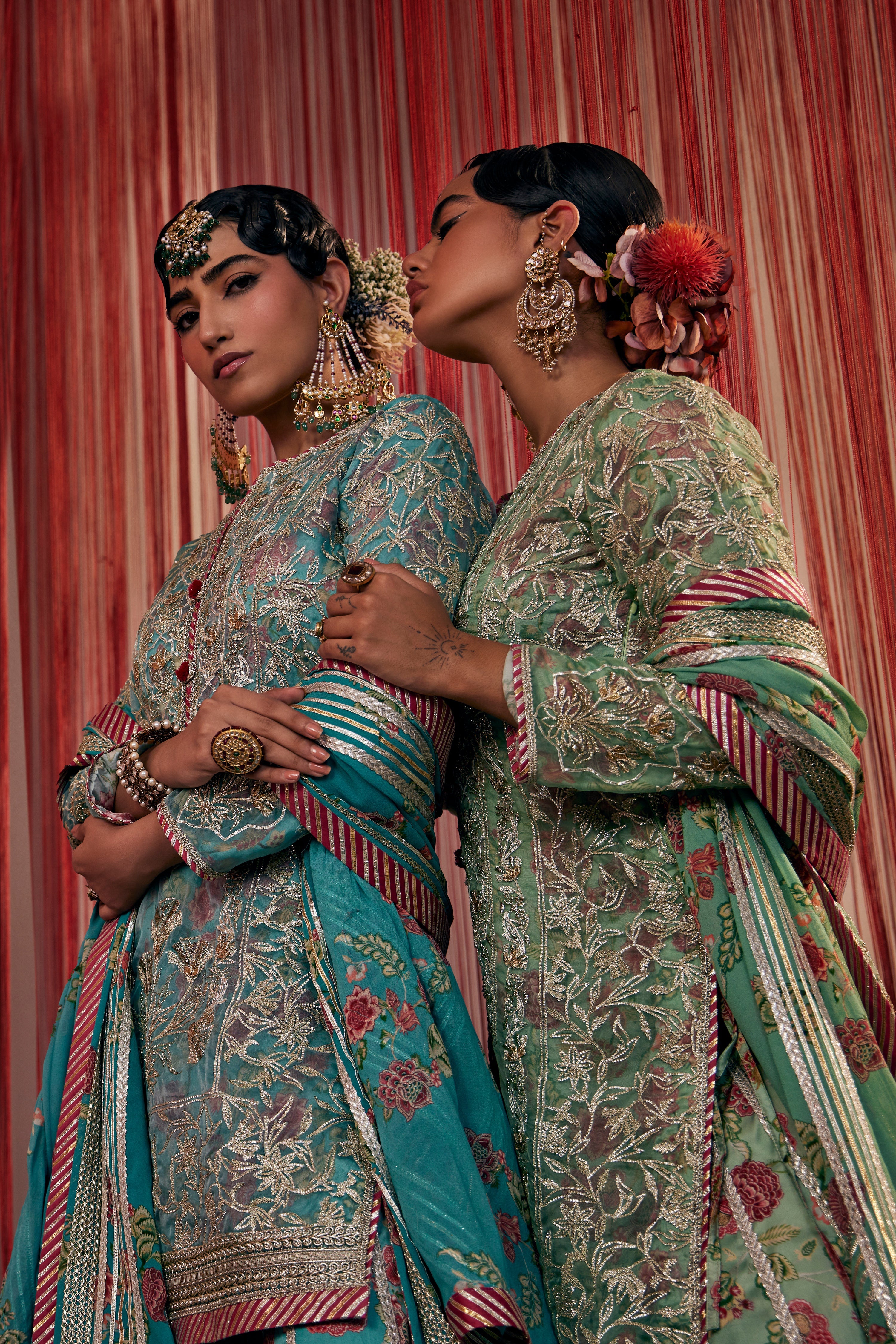 Noor Short Kurta & Sharara