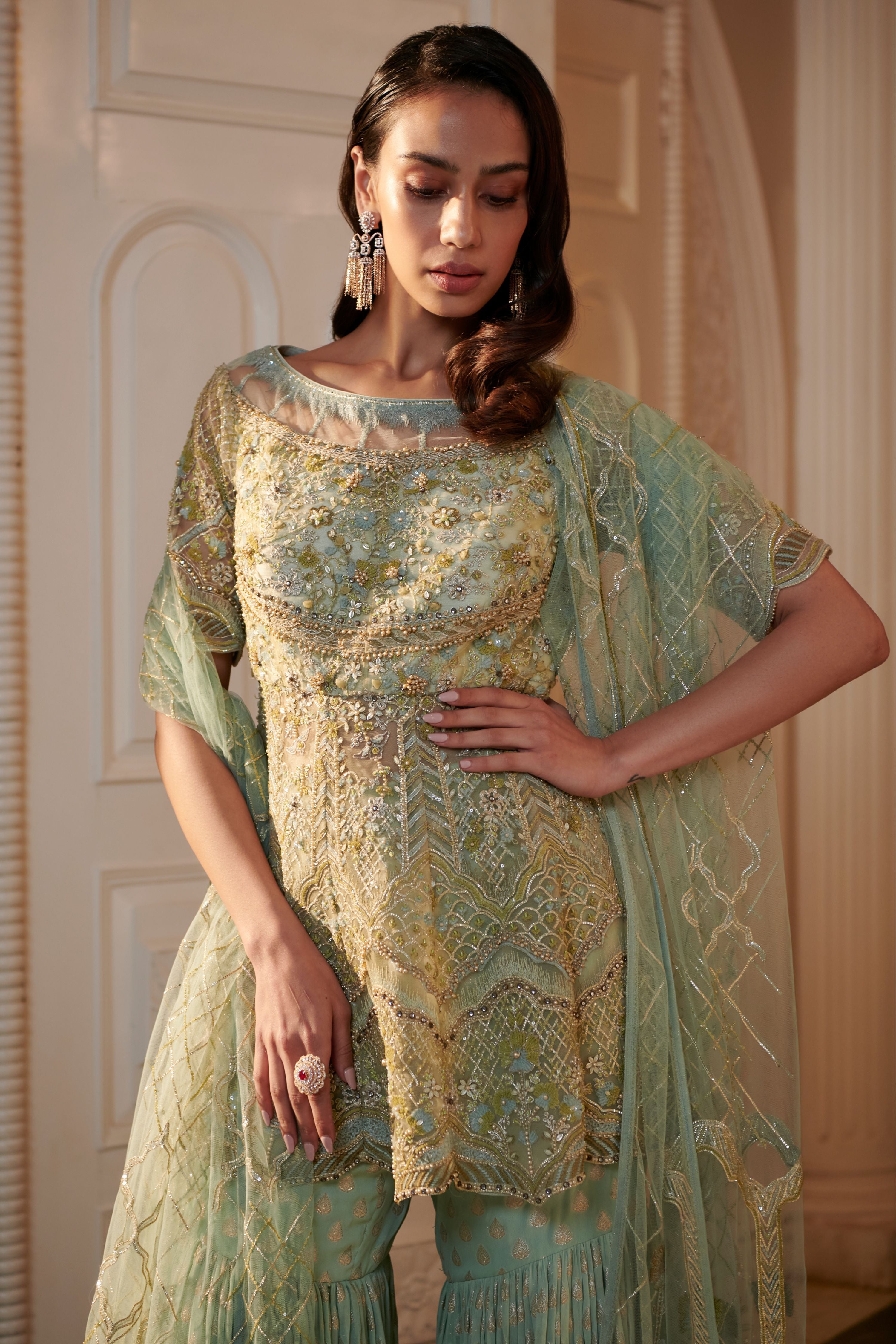 Blue Mist Sharara