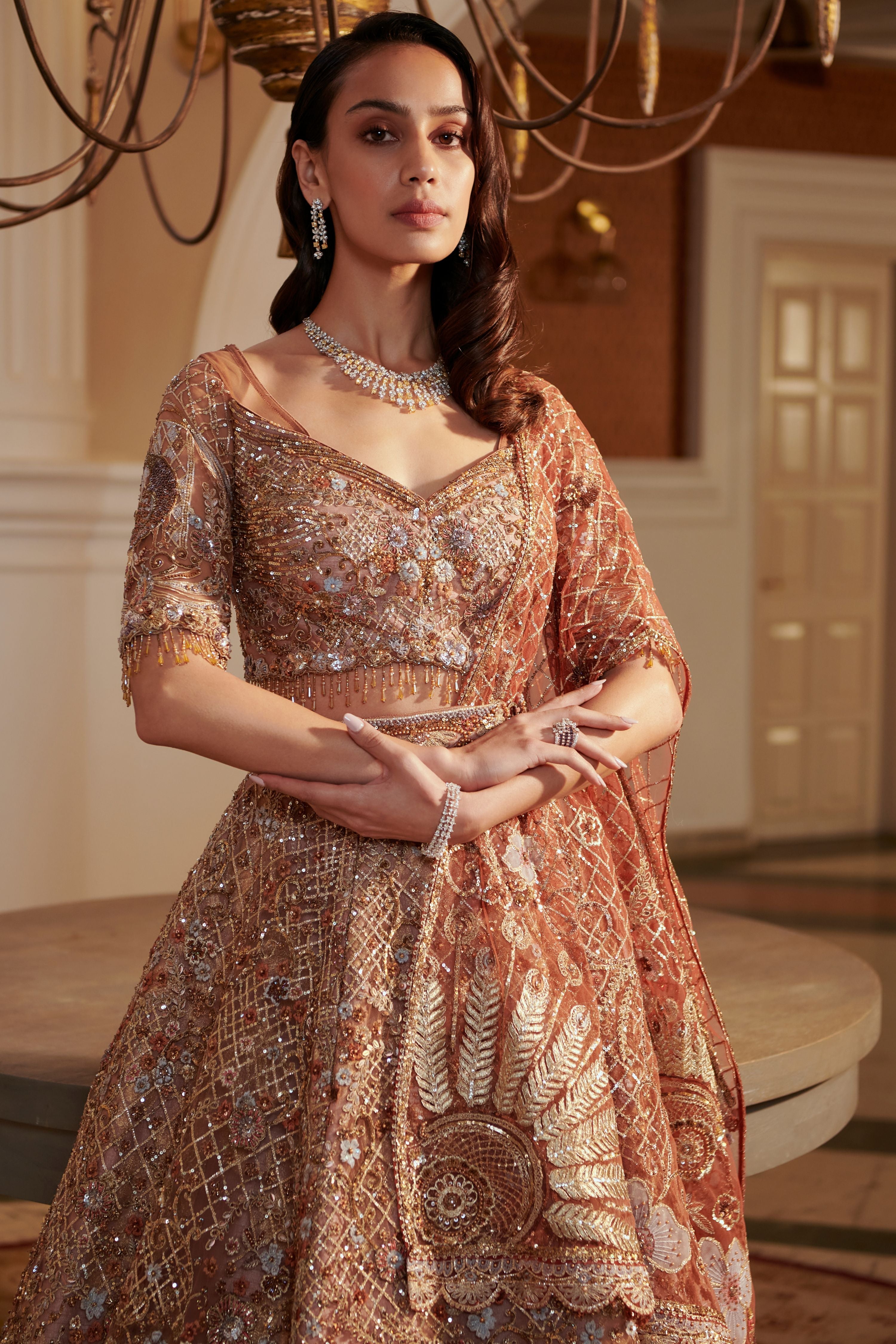 Peacock Lehenga