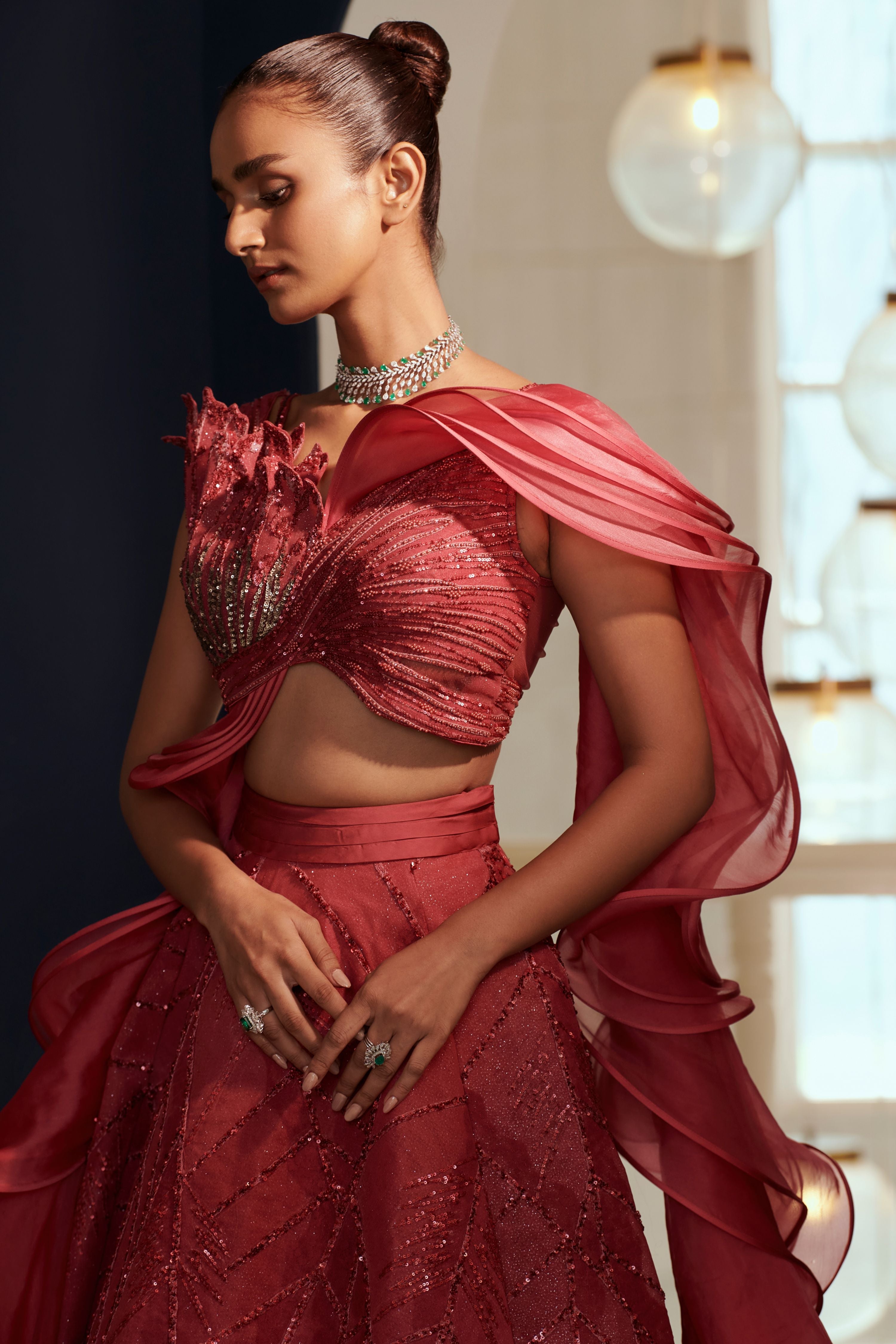 Wind-Borne Wings Skirt & Top