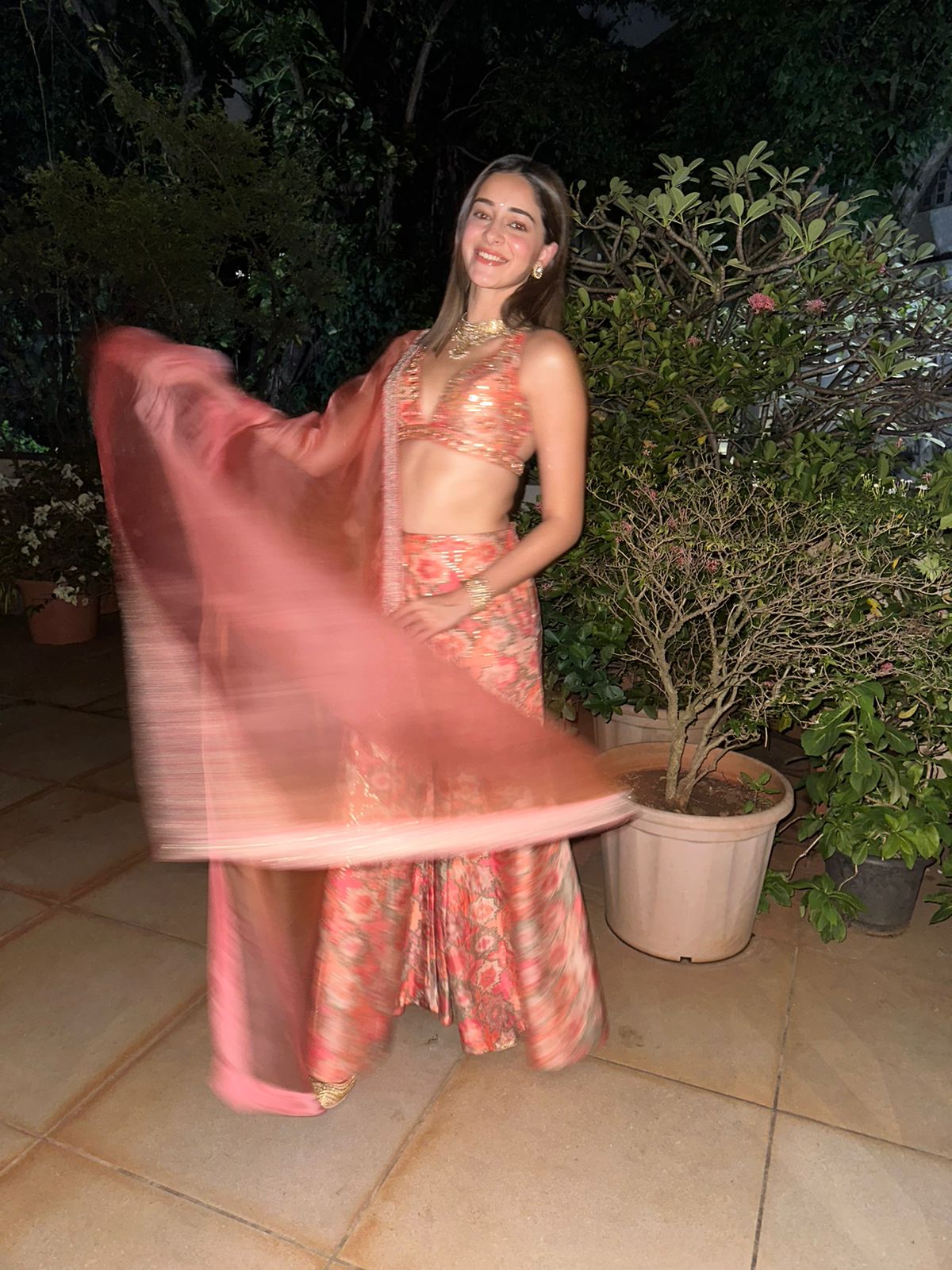 Ananya Panday In Sukoon Pant Set