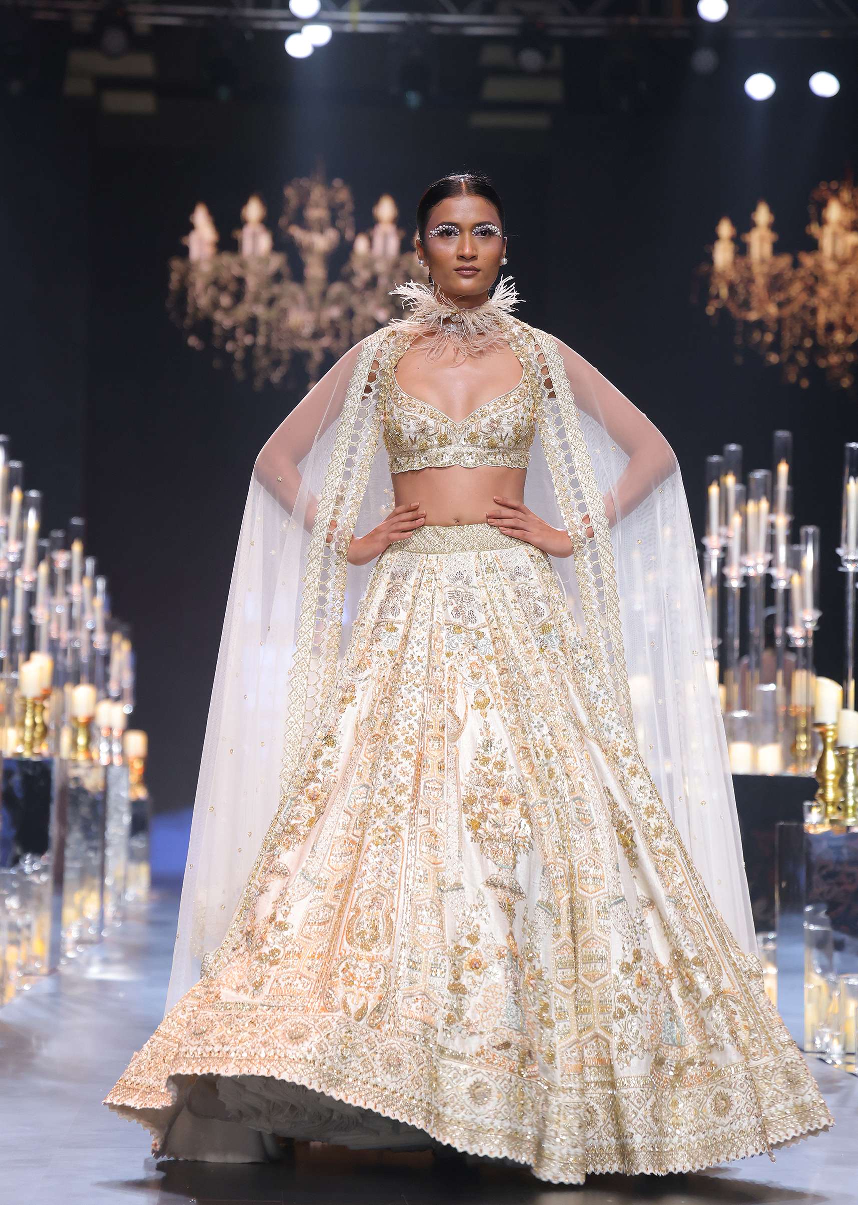 Raw silk bridal lehenga on sale