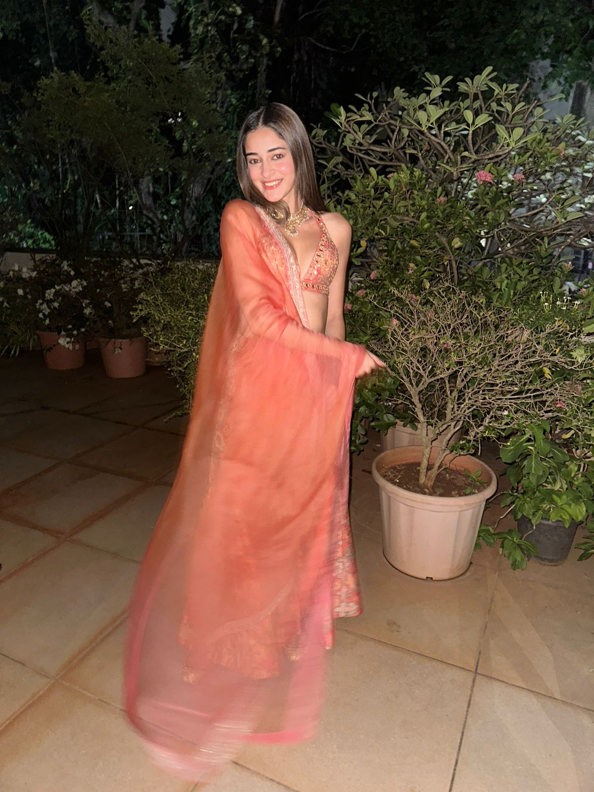 Ananya Panday In Sukoon Pant Set