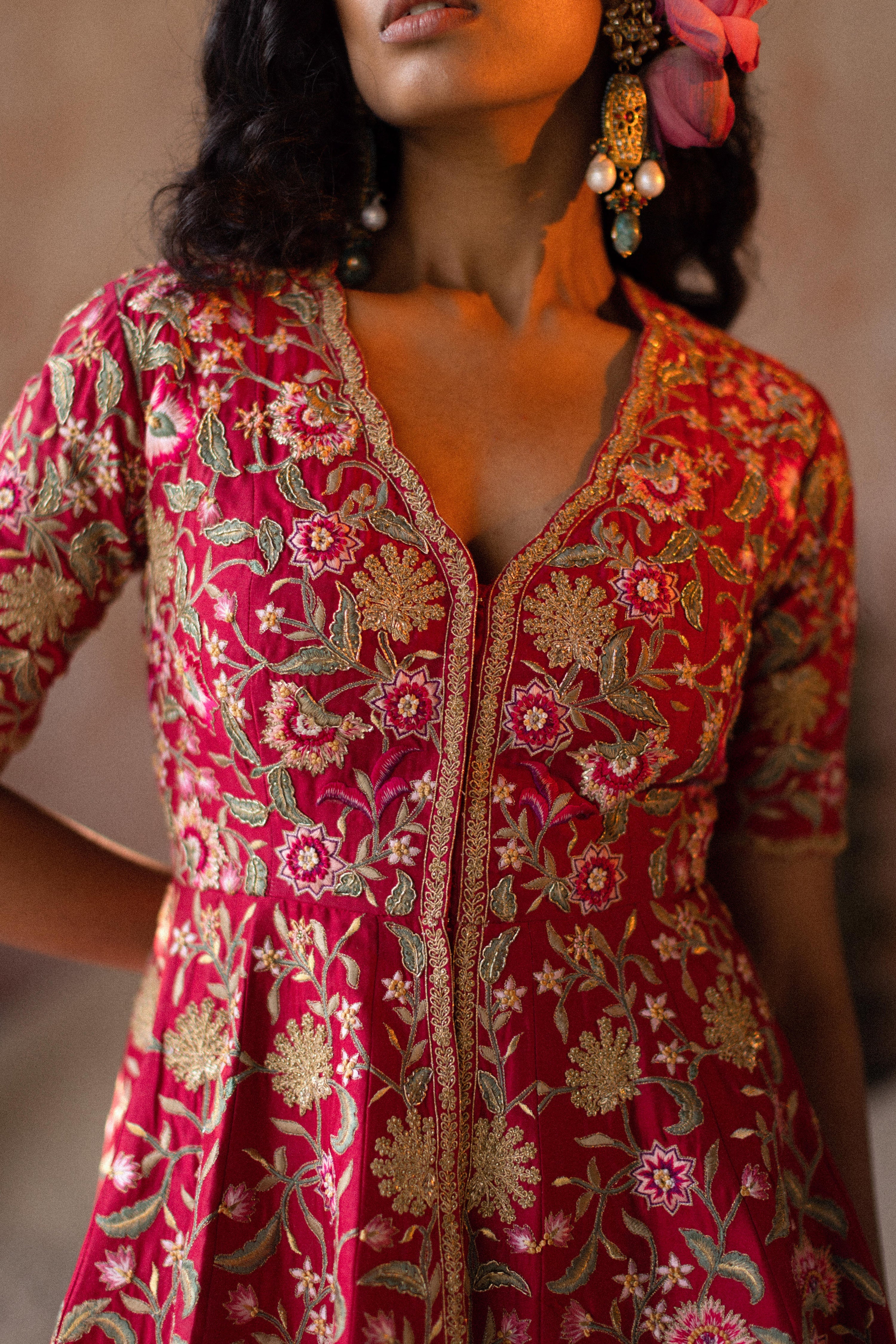 Mirai Peplum With Dhoti Pants