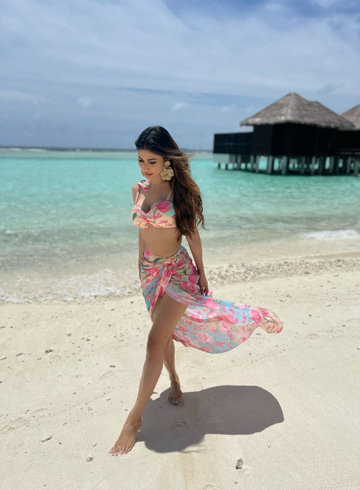 Mouni Roy In Khushi Wrap Skirt With Bustier