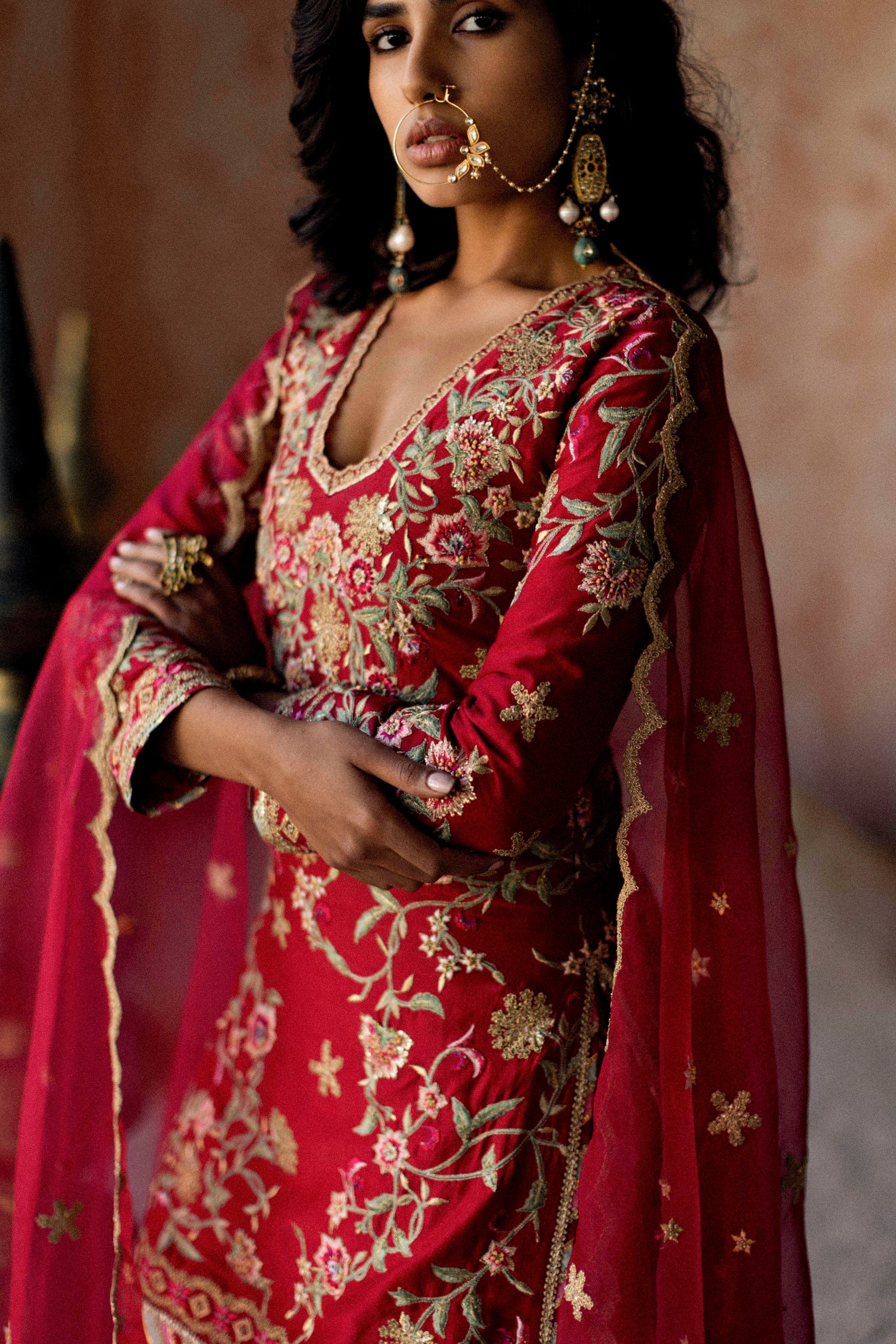 Mirai Short Kurta & Sharara