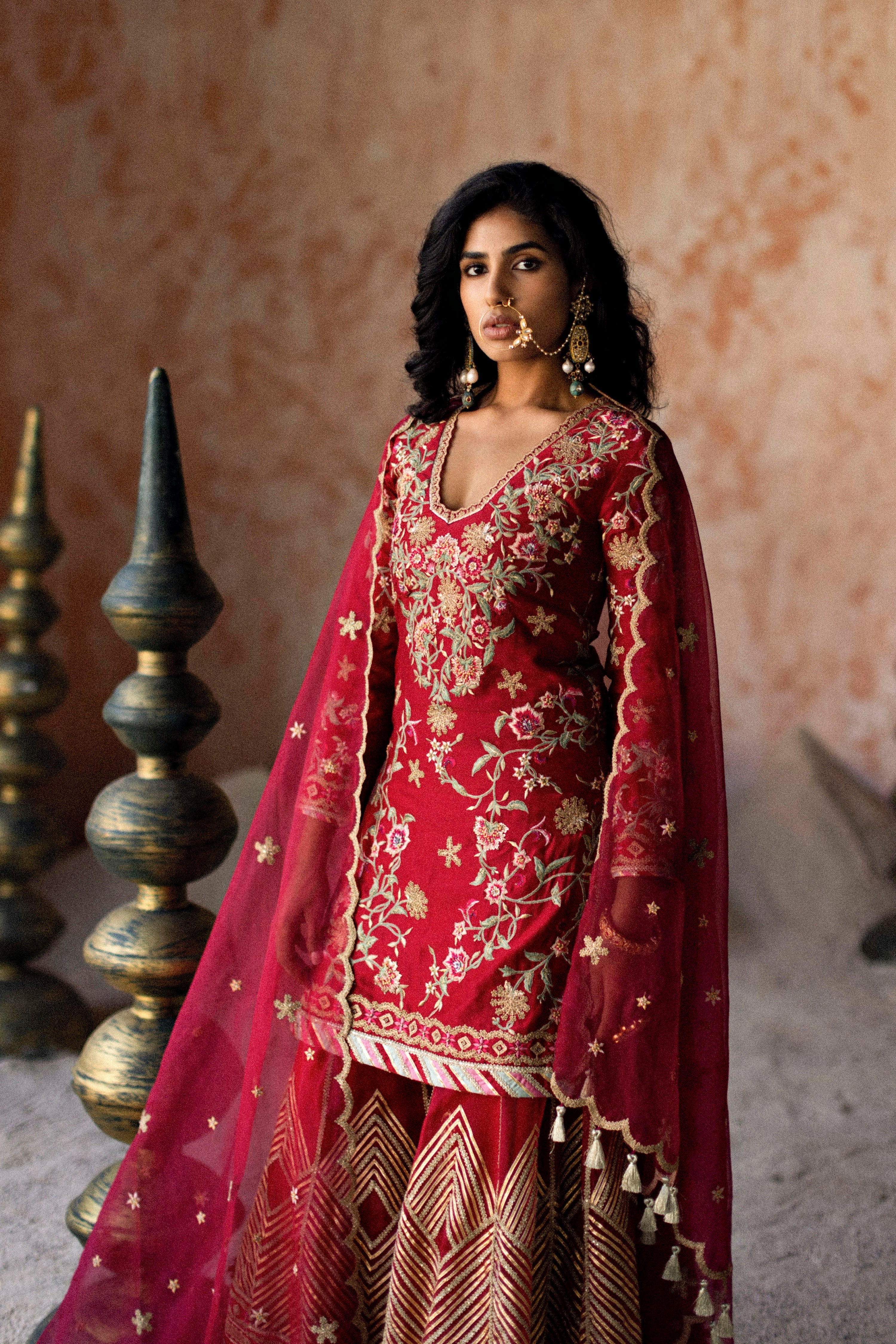 Mirai Short Kurta & Sharara