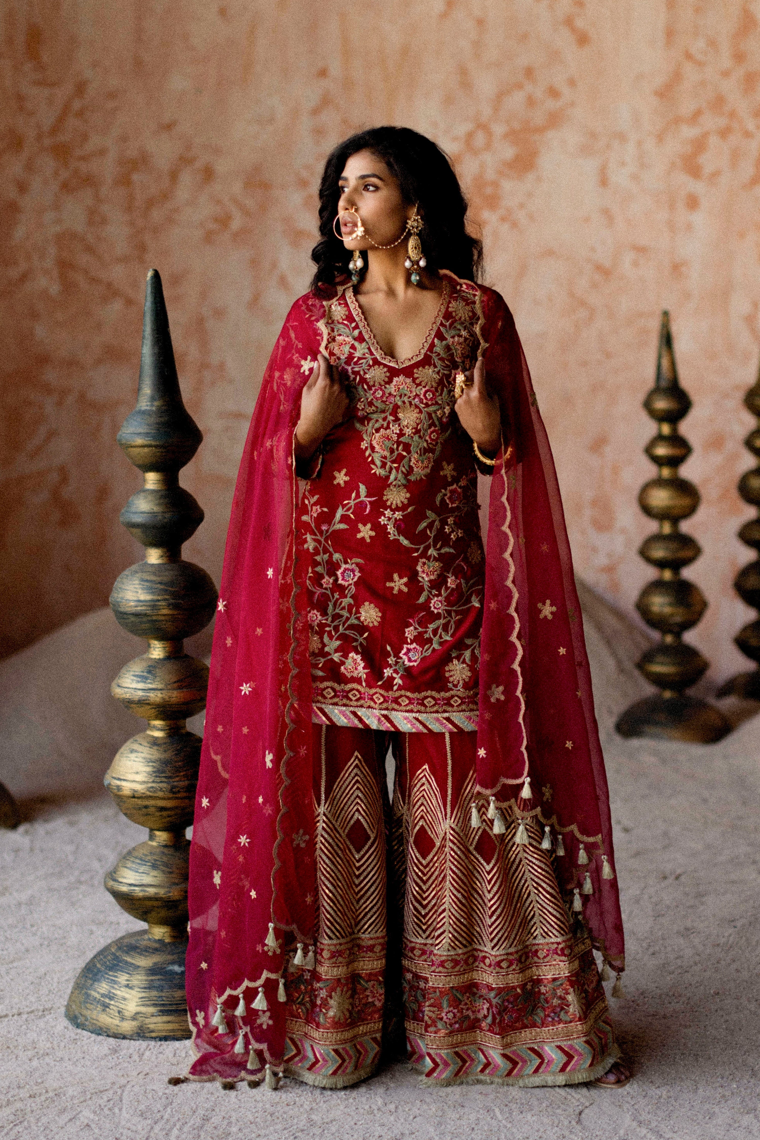 Mirai Short Kurta & Sharara