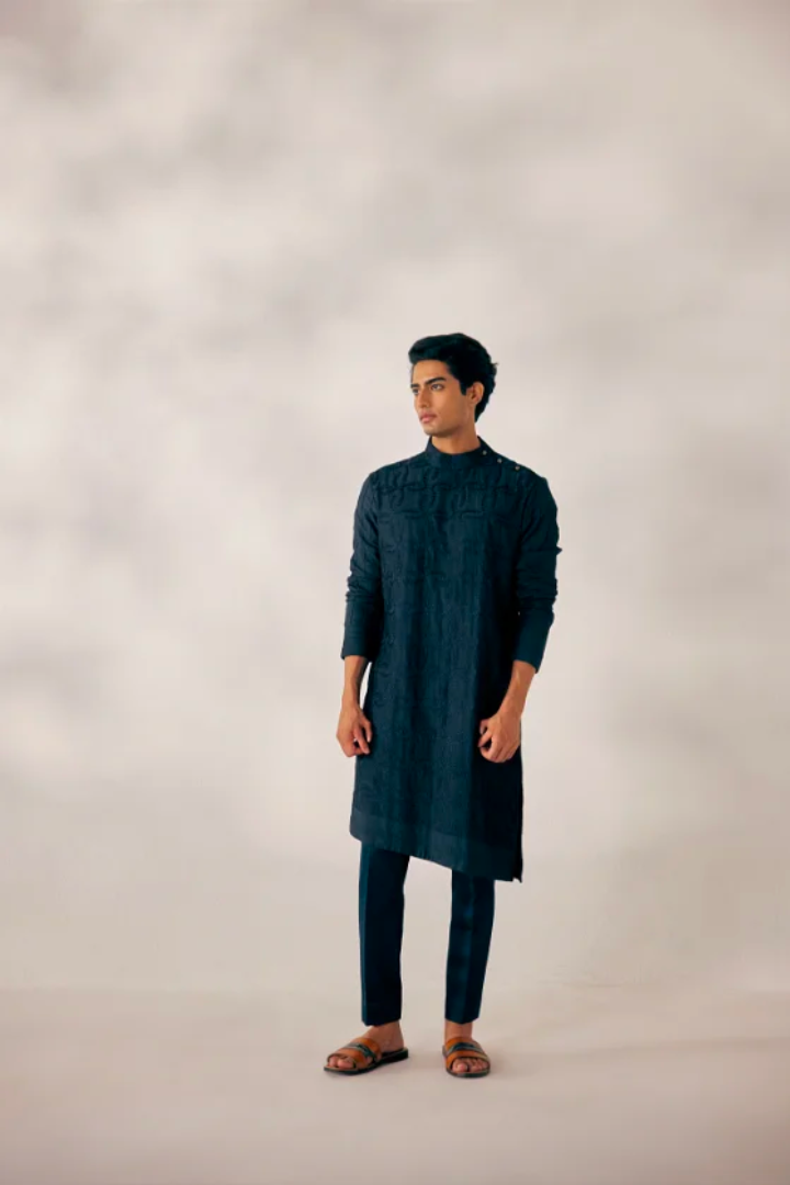Midnight Blue Kurta Set