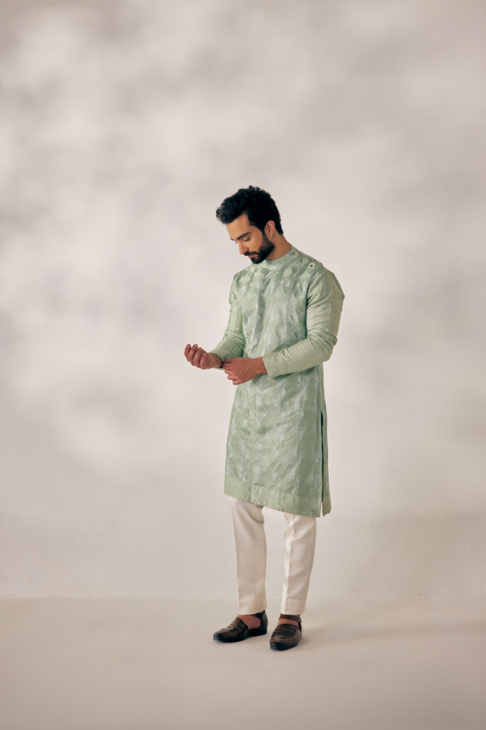 Duckegg Green Kurta Set