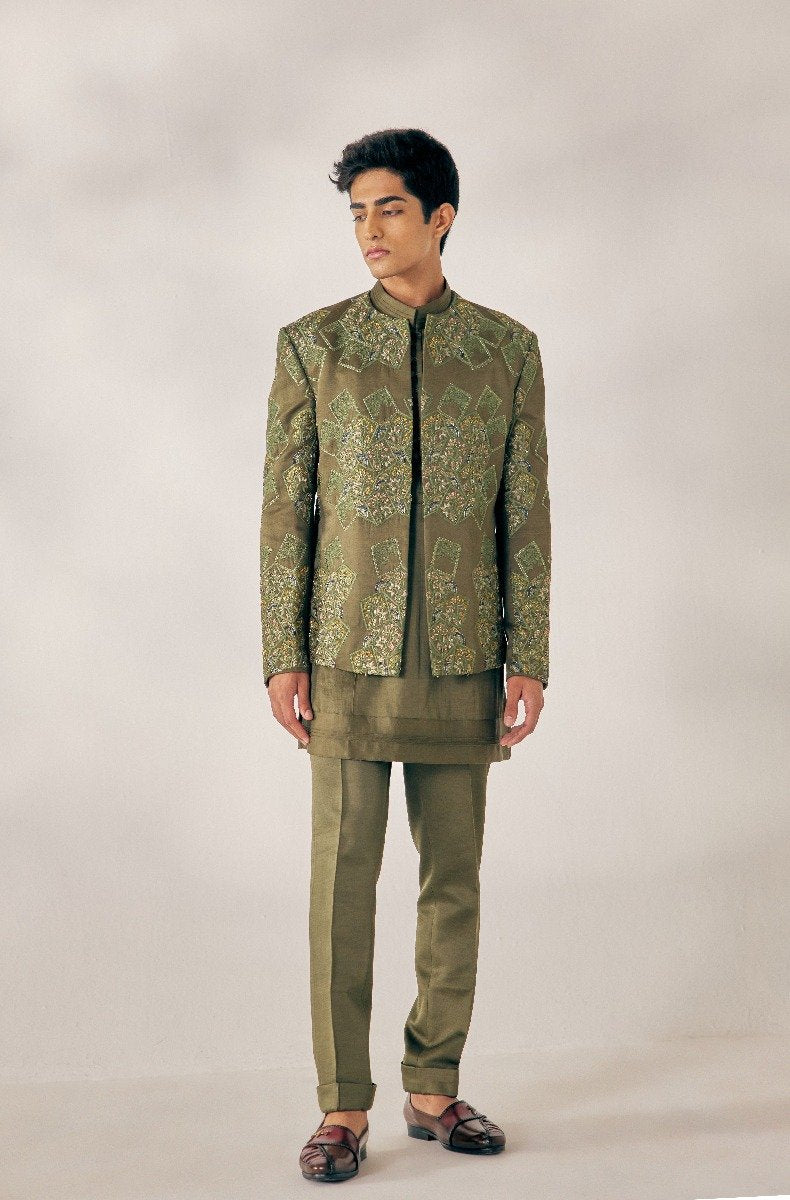 The Olives Short Jacket Set