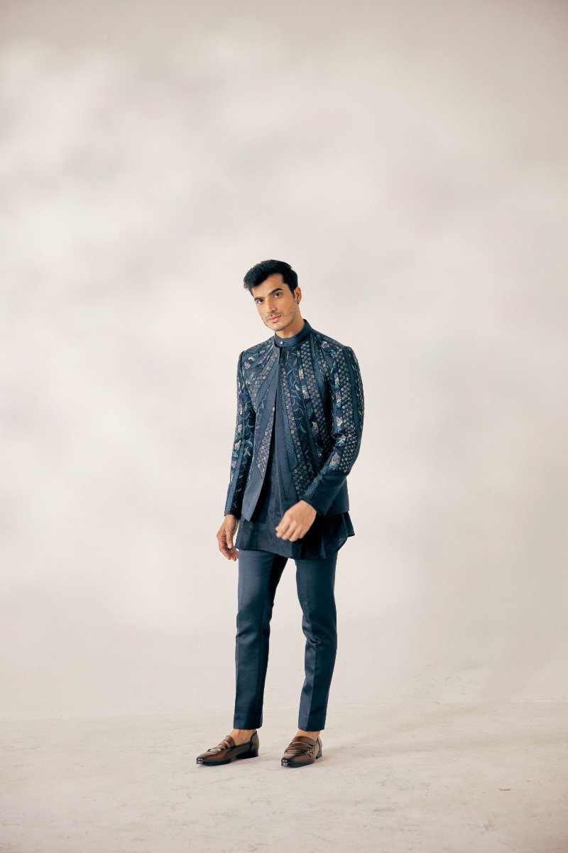 Cubism Short Jacket Set