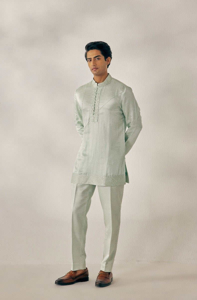 Hazy Blue Kurta Set