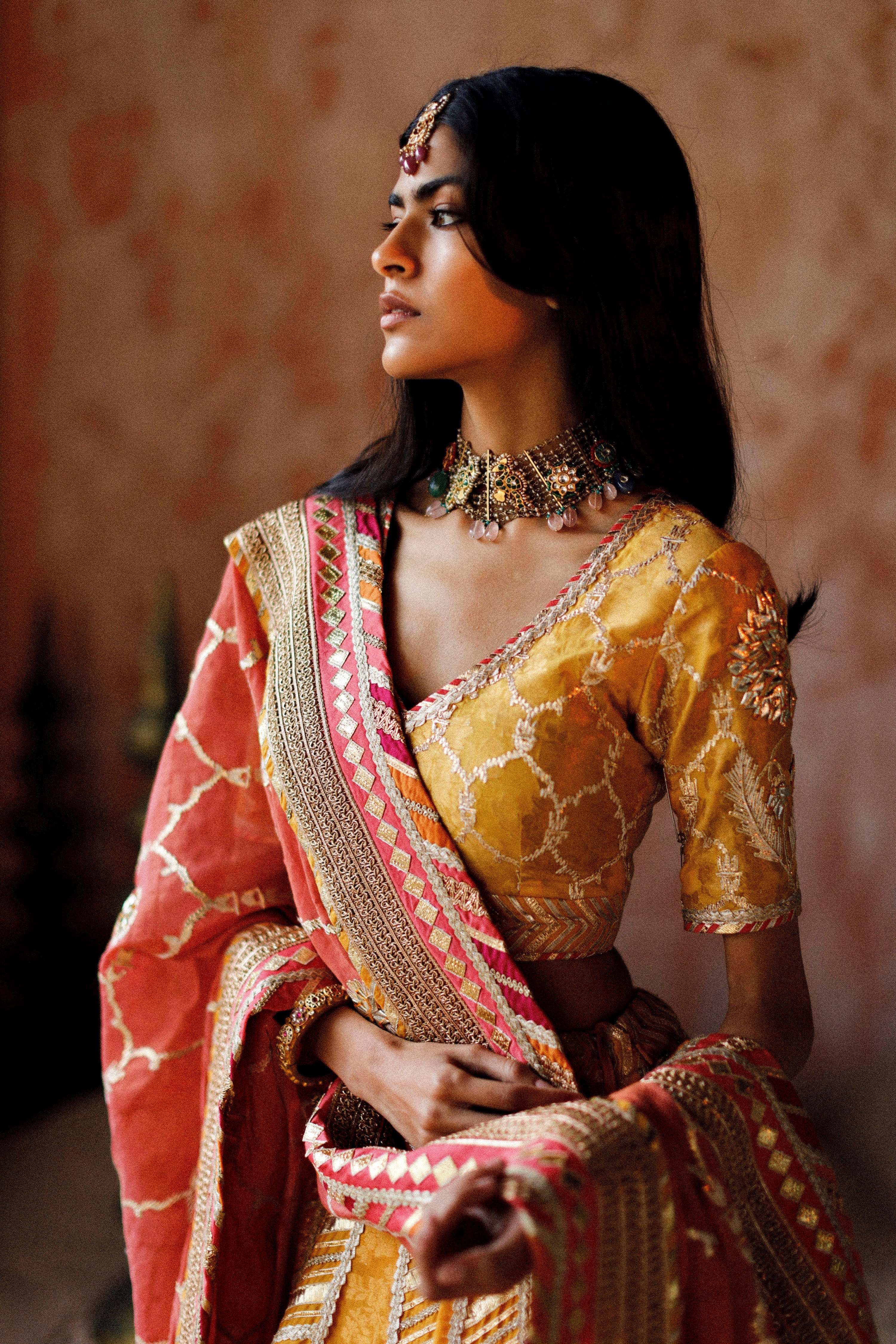 Leheriya Gota Lehenga