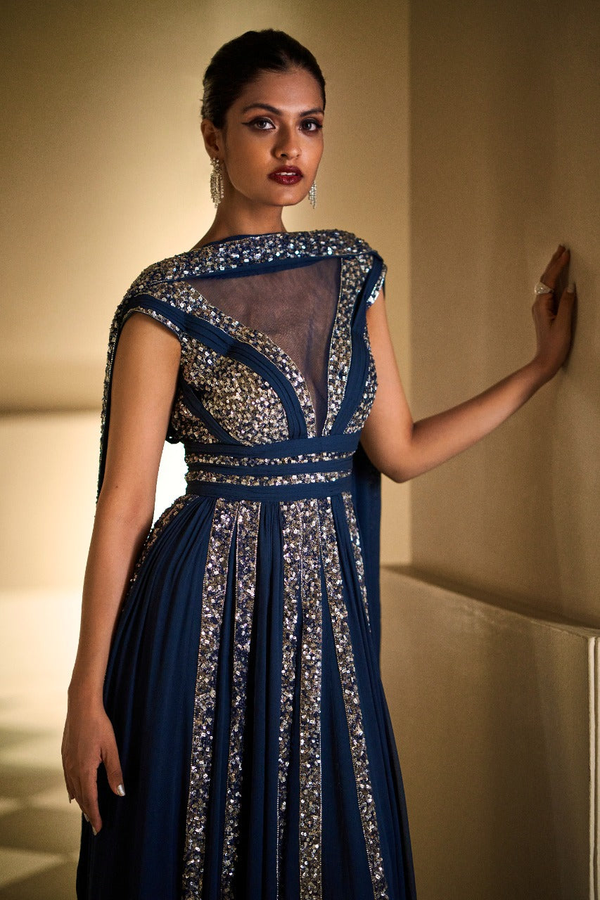 Navy Gown