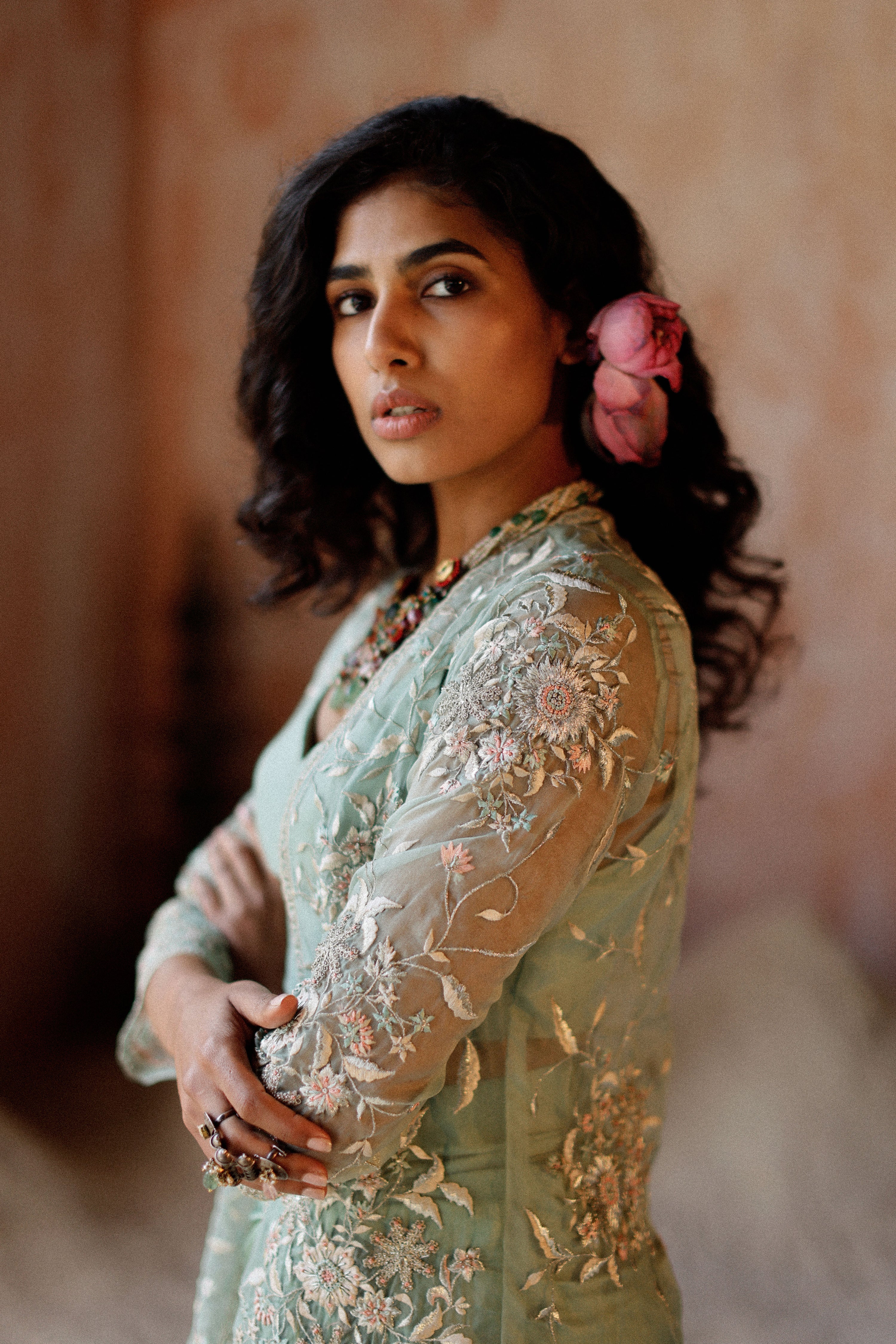 Metallic Mirai Open Jacket