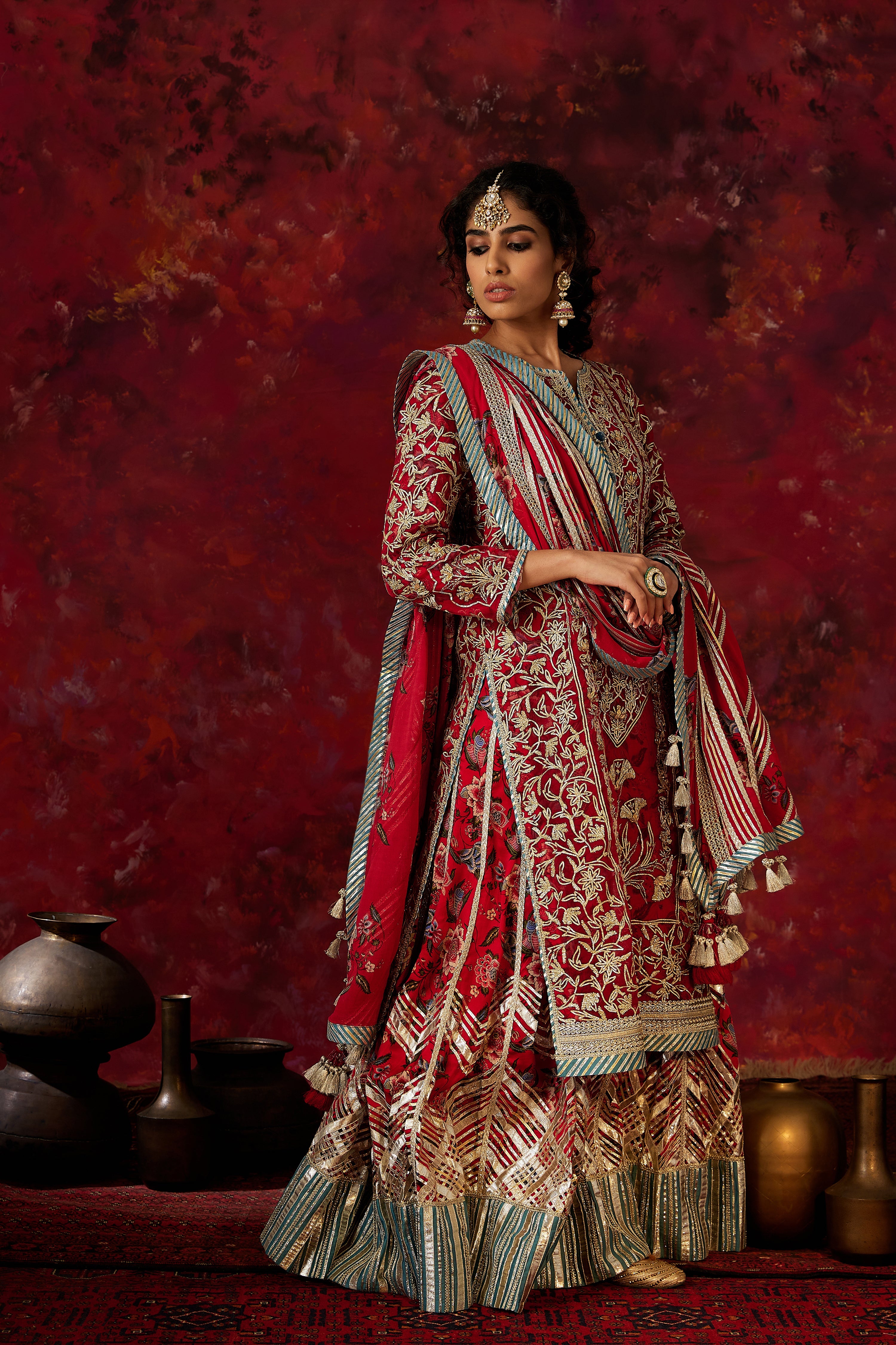 Noor Long Kurta & Sharara