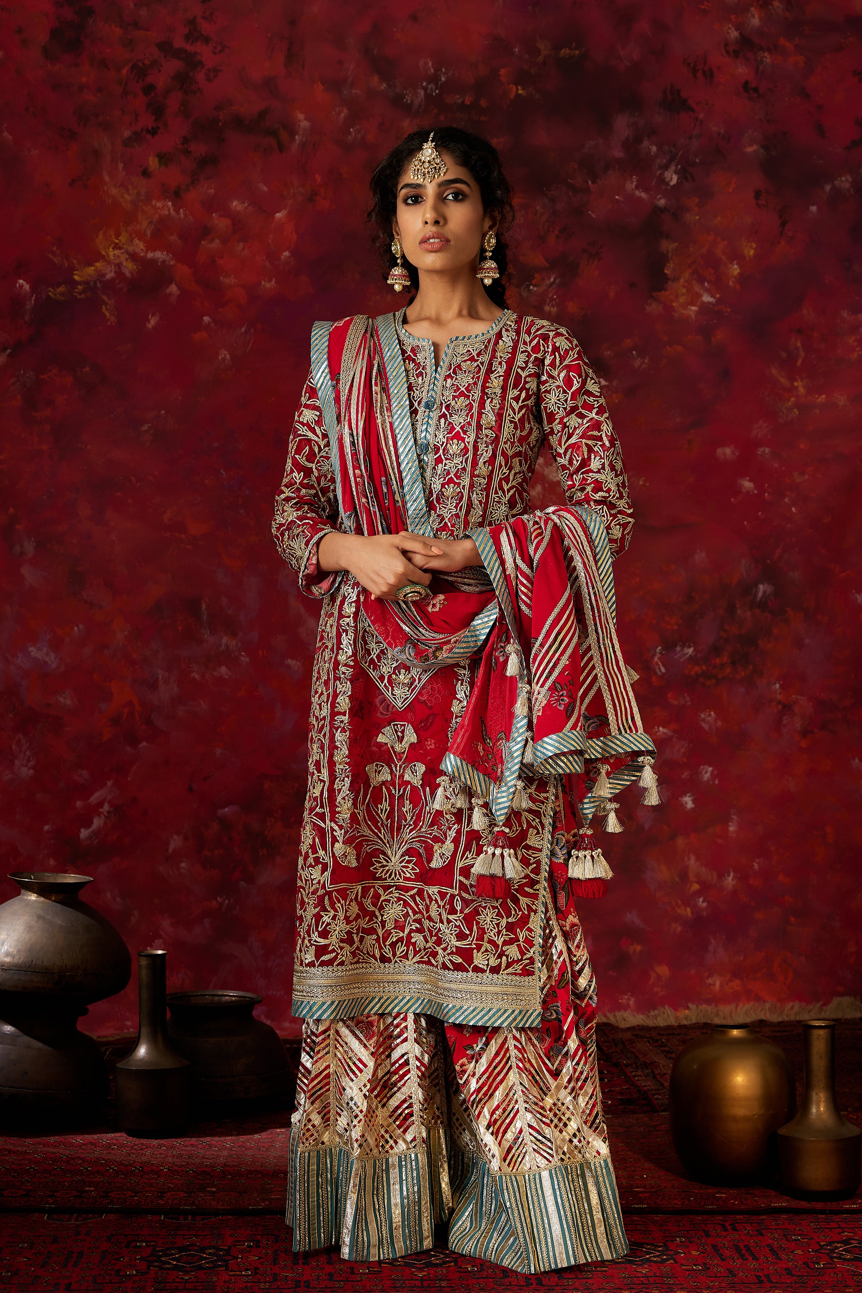 Noor Long Kurta & Sharara