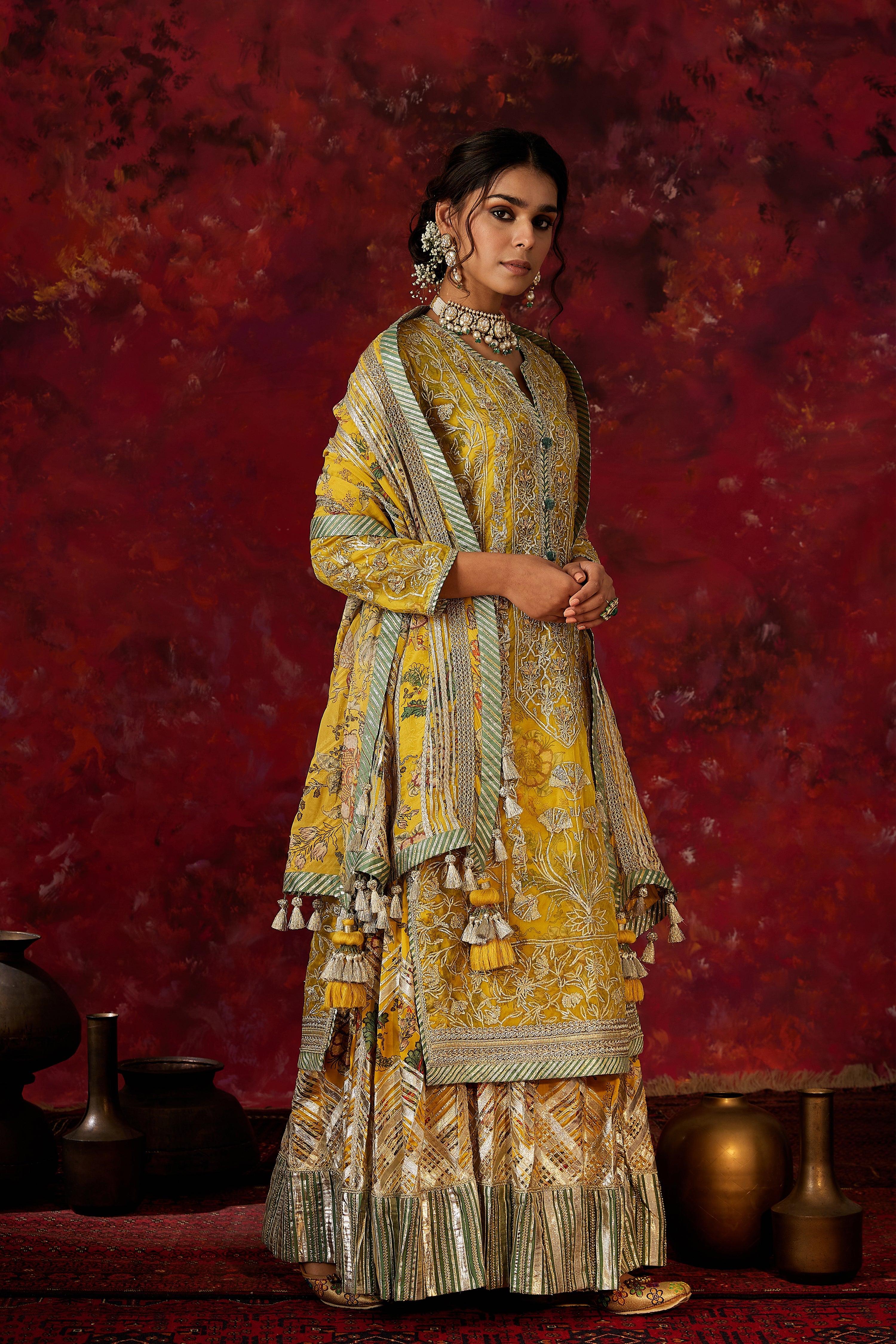 Noor Long Kurta & Sharara
