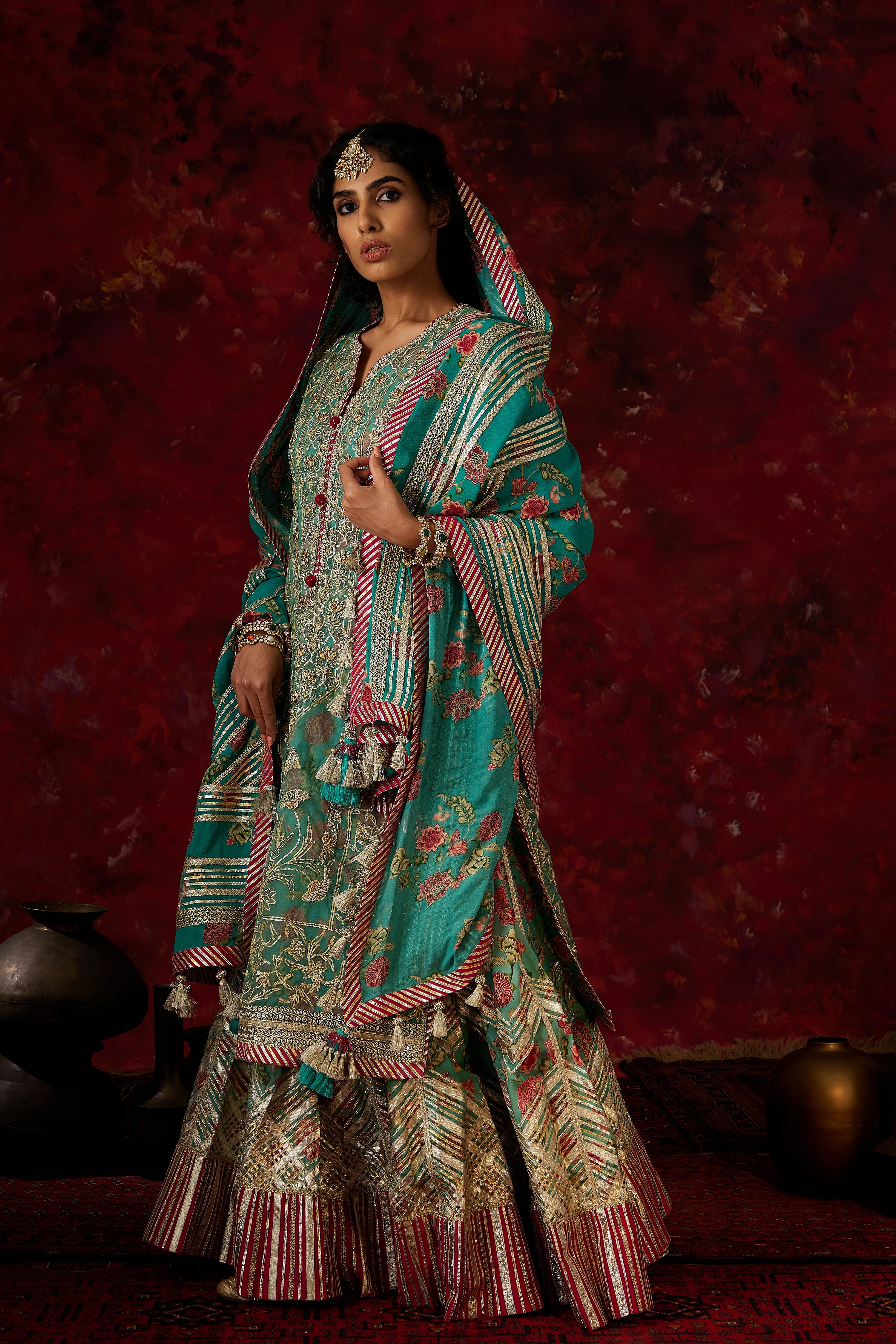 Noor Long Kurta & Sharara