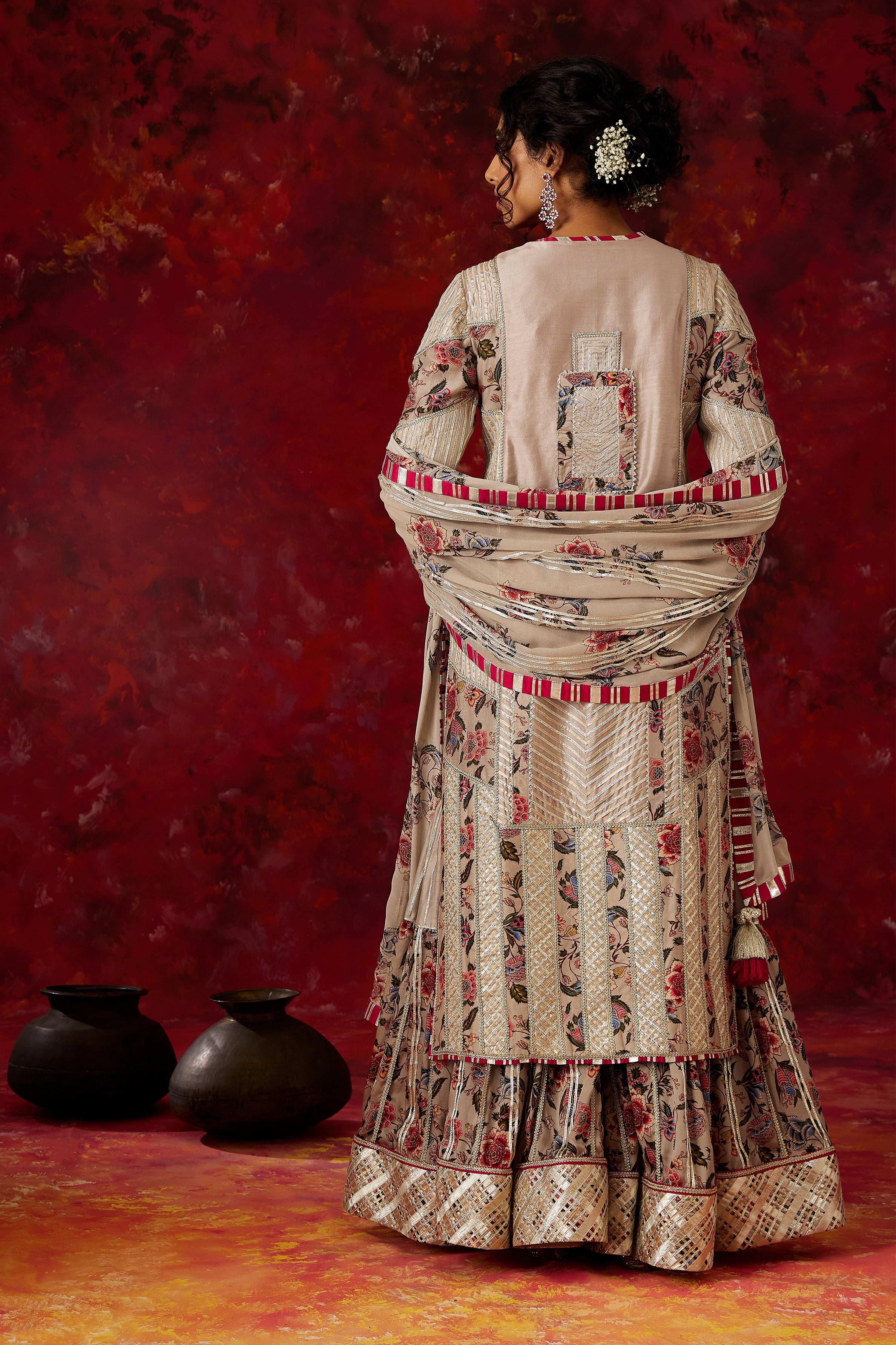 Aamna Long Kurta & Sharara