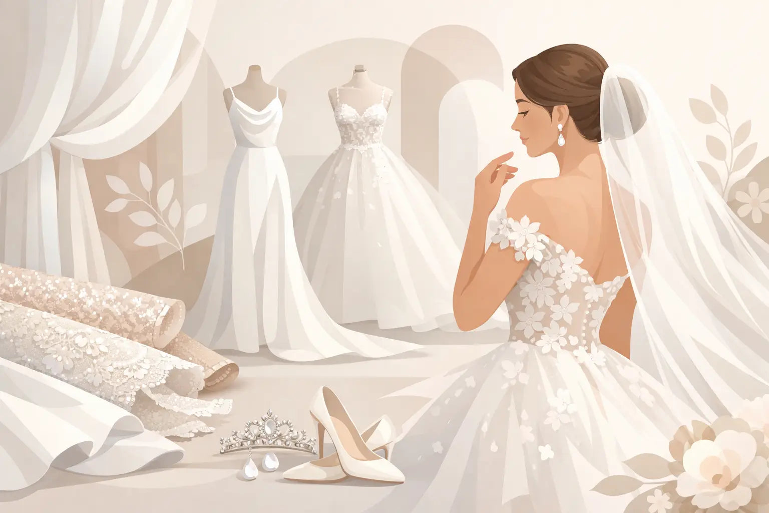 Bridalwear Fabric Trends 2026 for Modern Brides