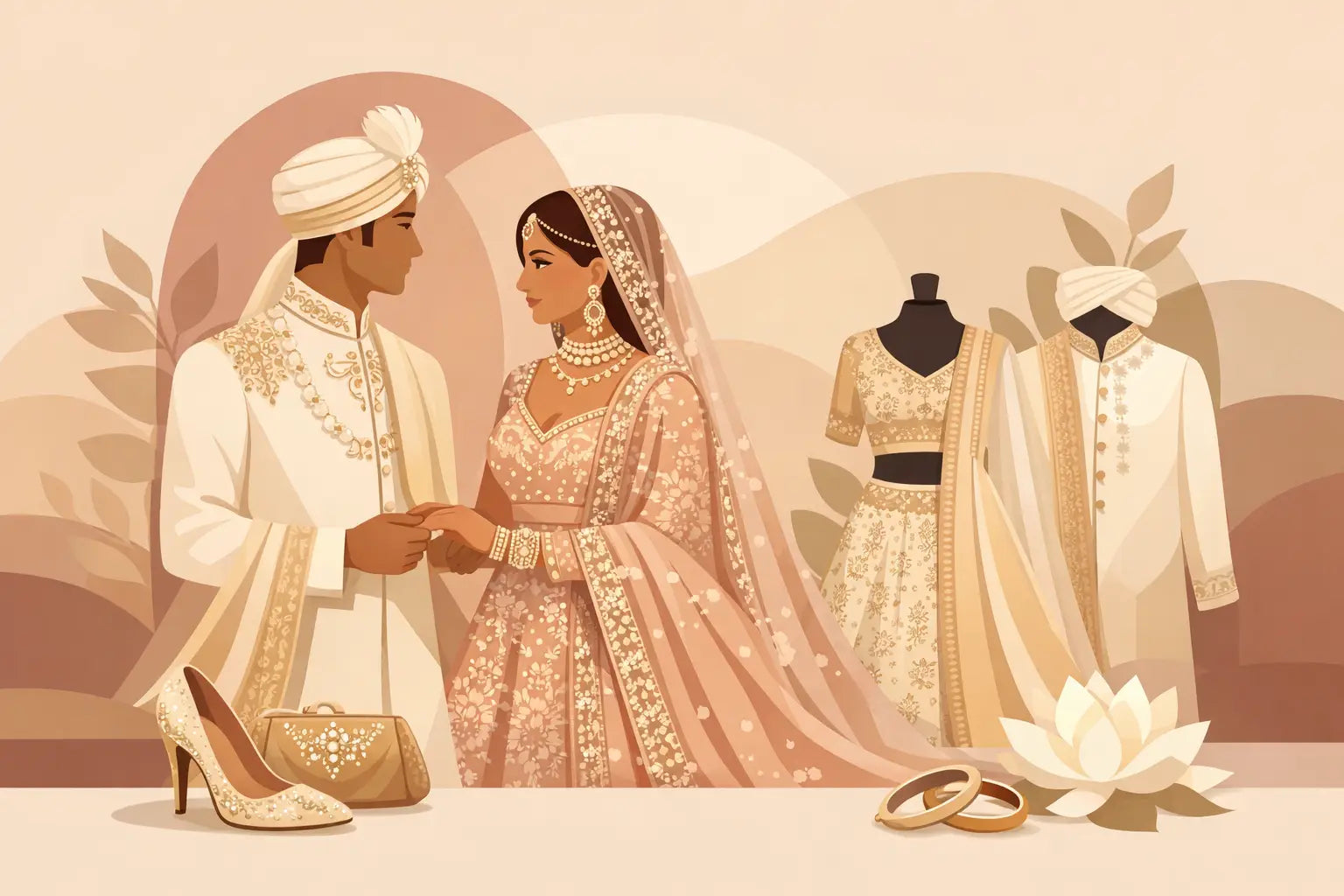 Luxury Asian Wedding Outfits That Feel Modern