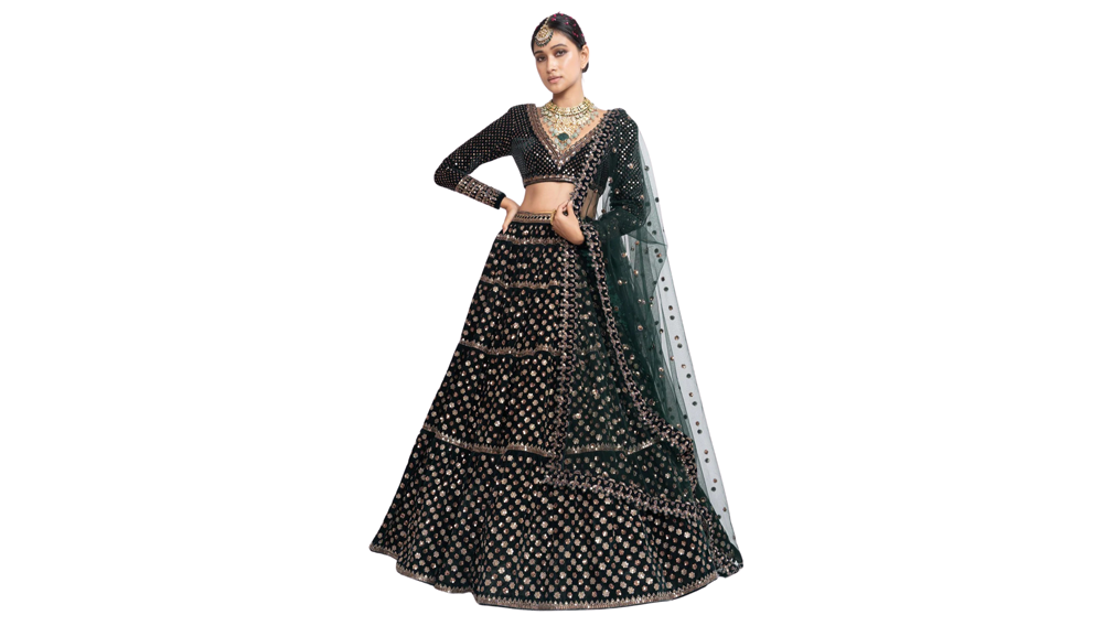 The Timeless Elegance Of  Vvani Vats Lehengas From Roop’s Couture