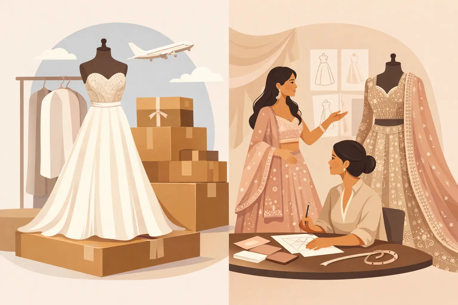 Ready to Ship or Custom Bridalwear?