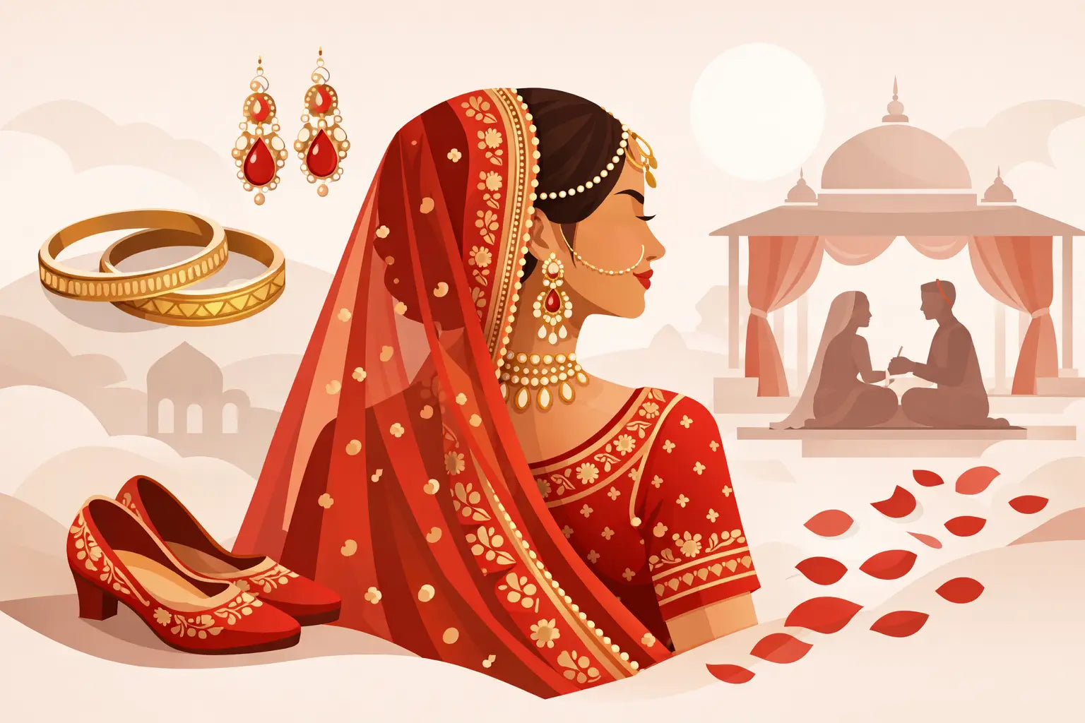 Why Do South Asian Brides Wear Red?