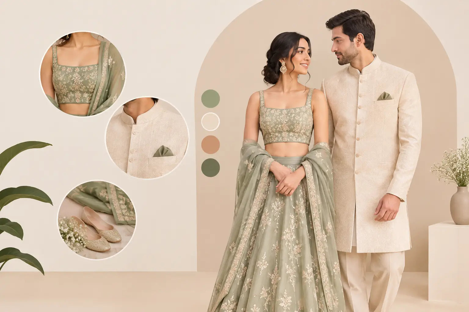How to Match Wedding Outfits Without Looking Overdone