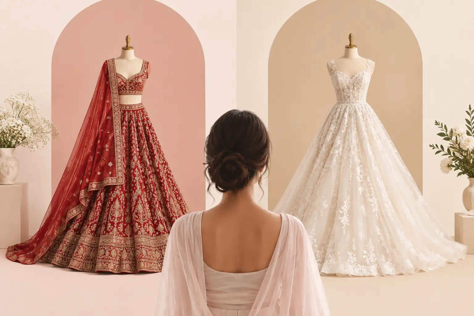 Bridal Lehenga or Gown: Which One Feels Like You?