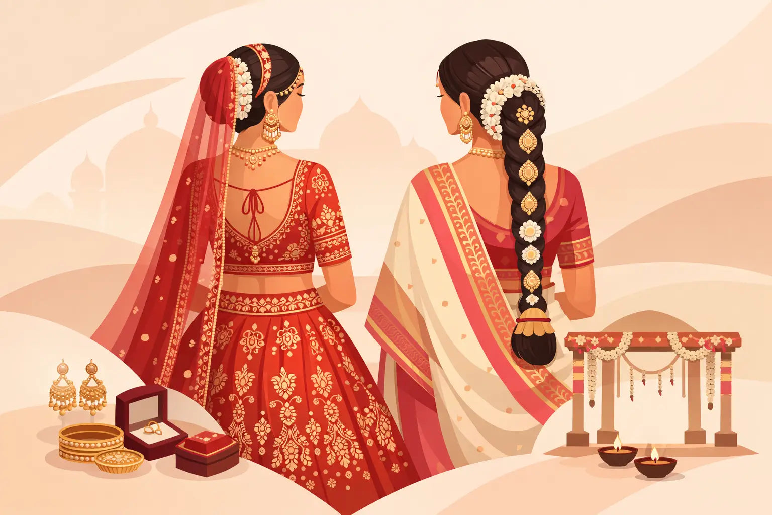 Bridal Lehengas and Sarees for Every Bride