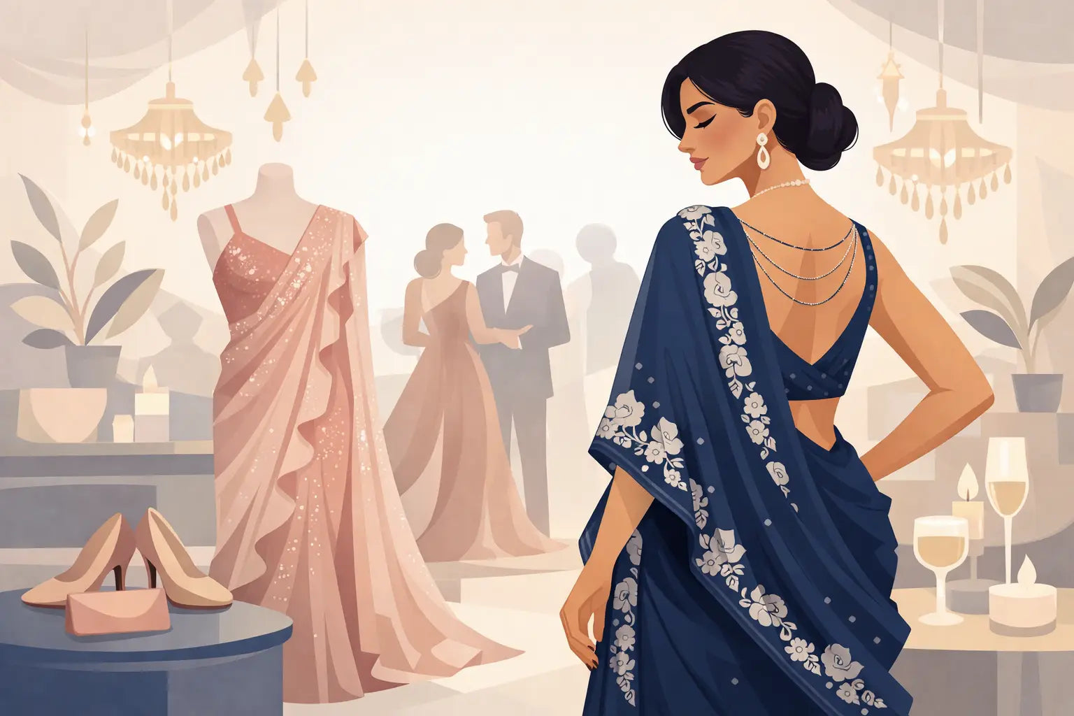 Best Designer Sarees for Reception Looks