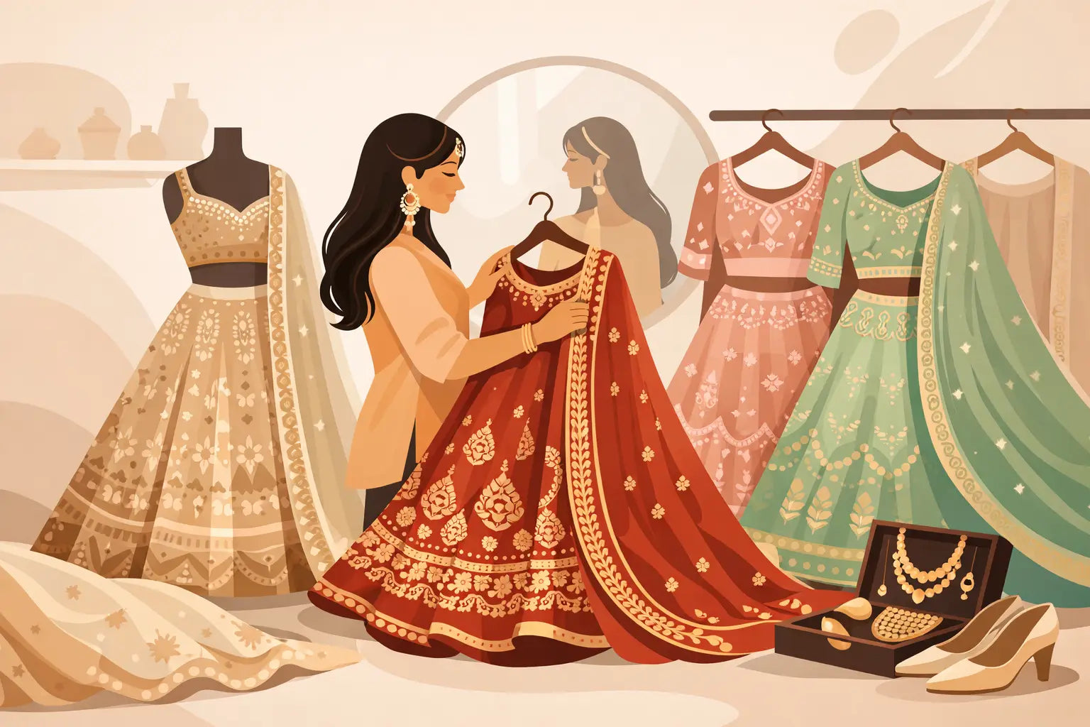 How to Choose Bridal Lehenga with Confidence