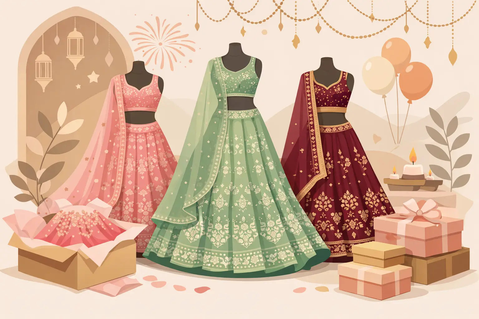 Ready to Ship Lehenga for Every Celebration