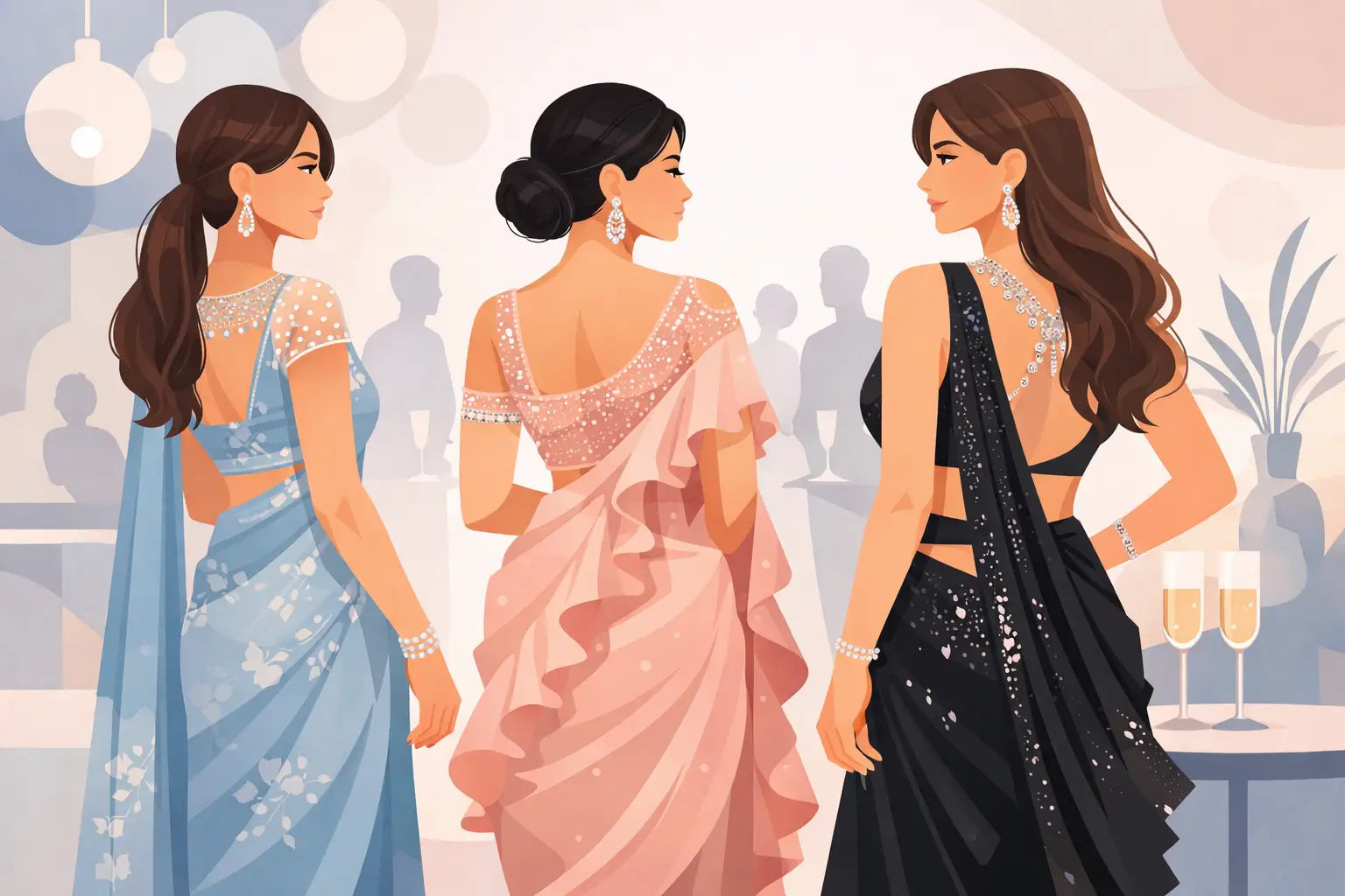 Best Designer Sarees for Parties to Wear Now