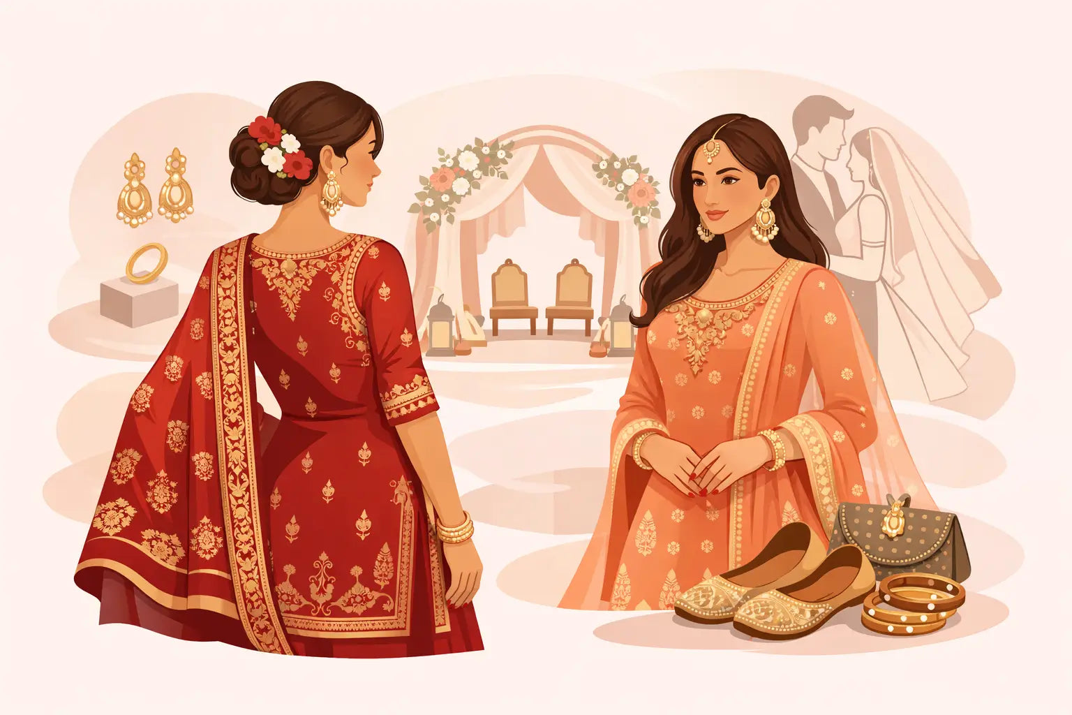 Choosing Designer Salwar Suits for Weddings