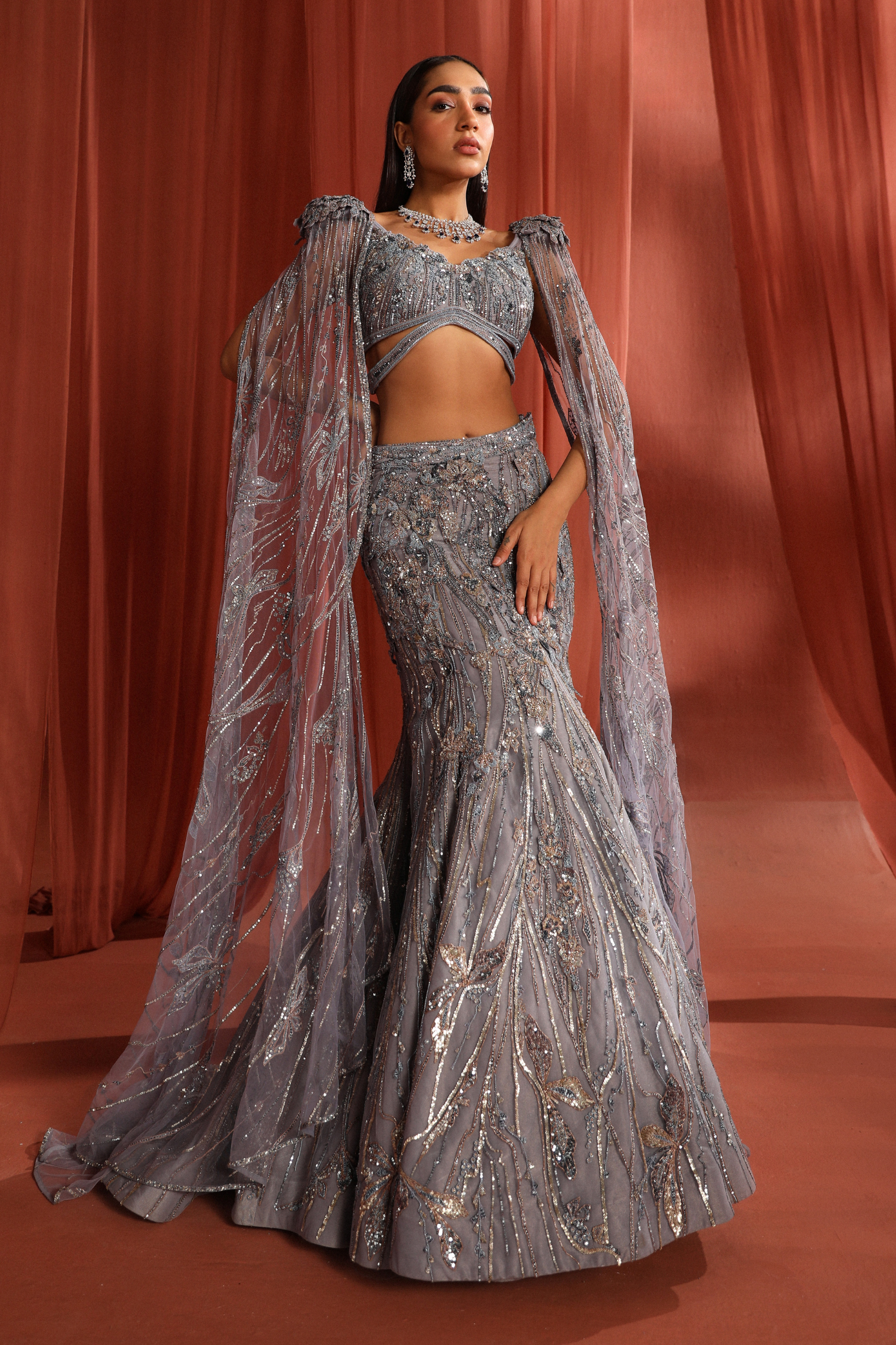 Floral Dream Top And Skirt