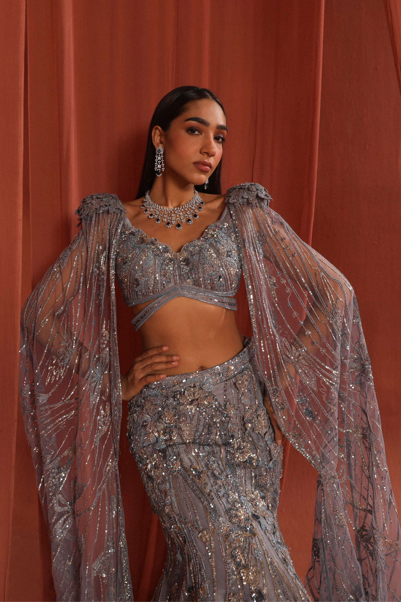 Floral Dream Top And Skirt