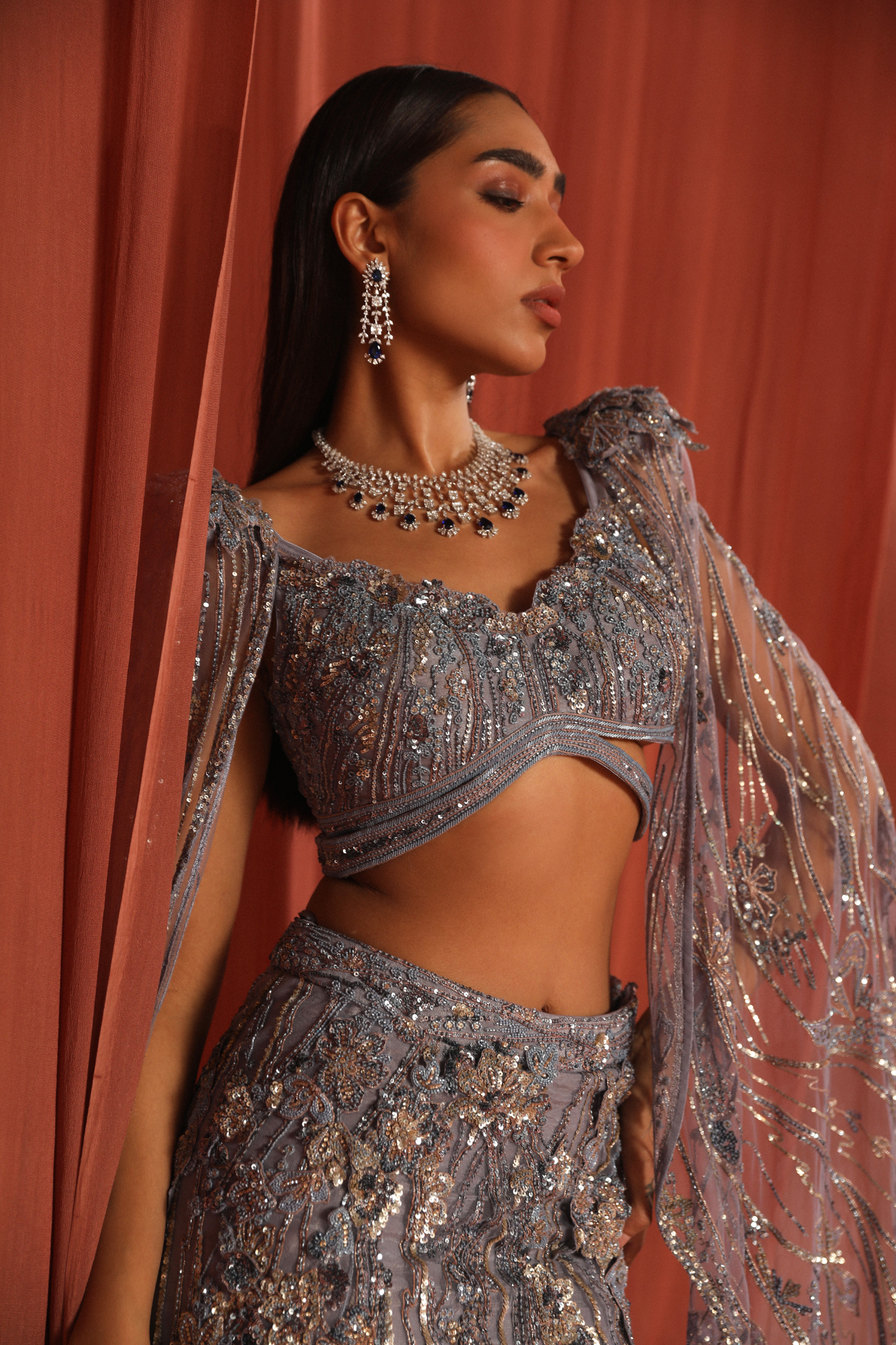 Floral Dream Top And Skirt